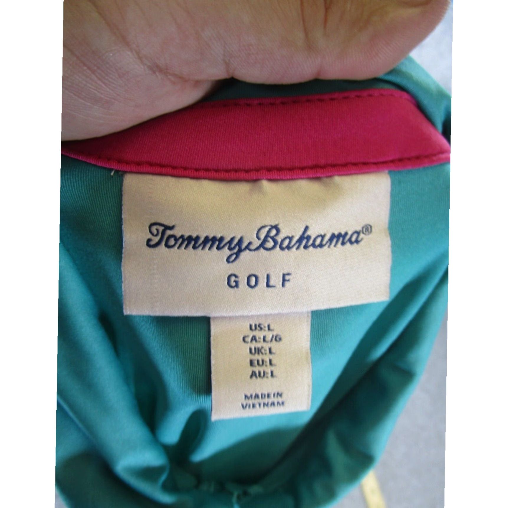Tommy Bahama Tommy Bahama Womens Polo Shirt Large Extra Large Blue Golf Performance Size L / US 10 / IT 46 - 6 Thumbnail