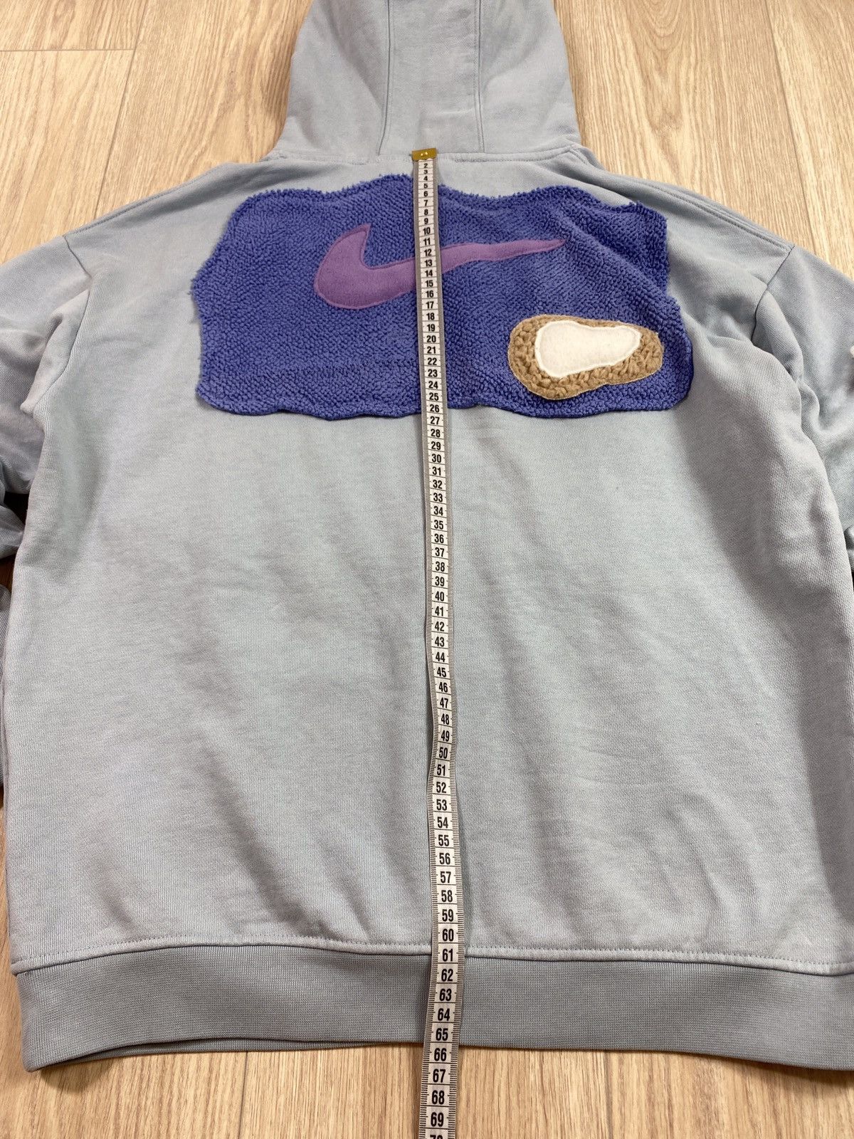 Nike × Vintage Vintage Nike Custom UFO Center Swoosh Oversize Hoodie Y2K UK Size US L / EU 52-54 / 3 - 10 Thumbnail