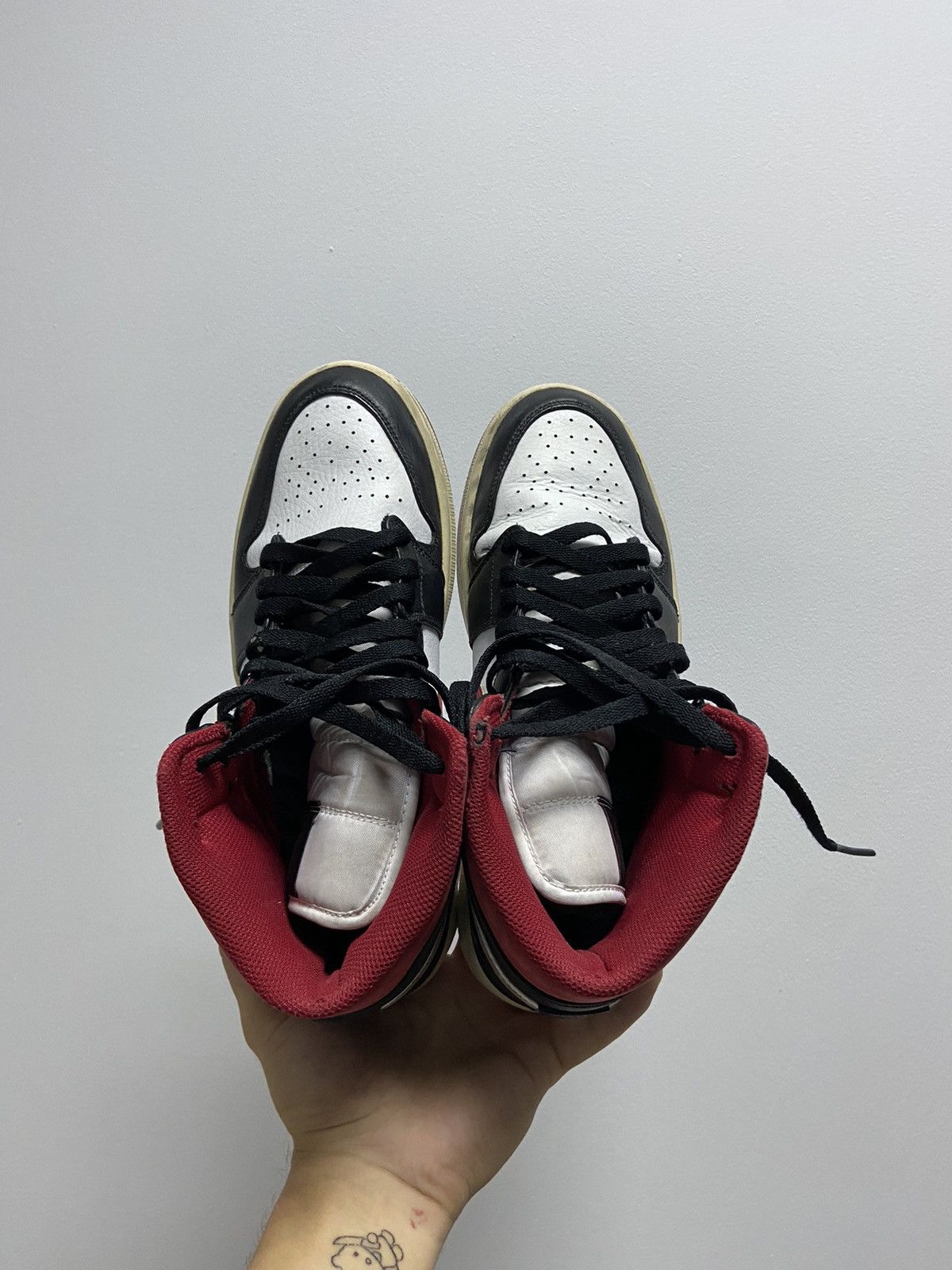 Jordan Brand × Nike × Vintage Air Jordan Nike Retro High 1 Vintage Shoes Y2K Size US 8.5 / EU 41-42 - 6 Thumbnail
