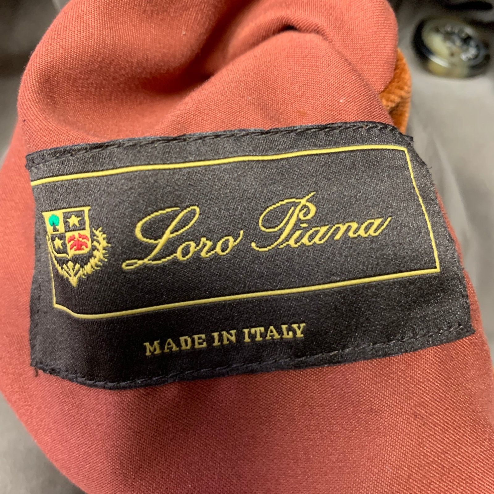 Loro Piana LORO PIANA M Brown Suede Herringbone Wool Reversible Jacket Size US M / EU 48-50 / 2 - 5 Thumbnail