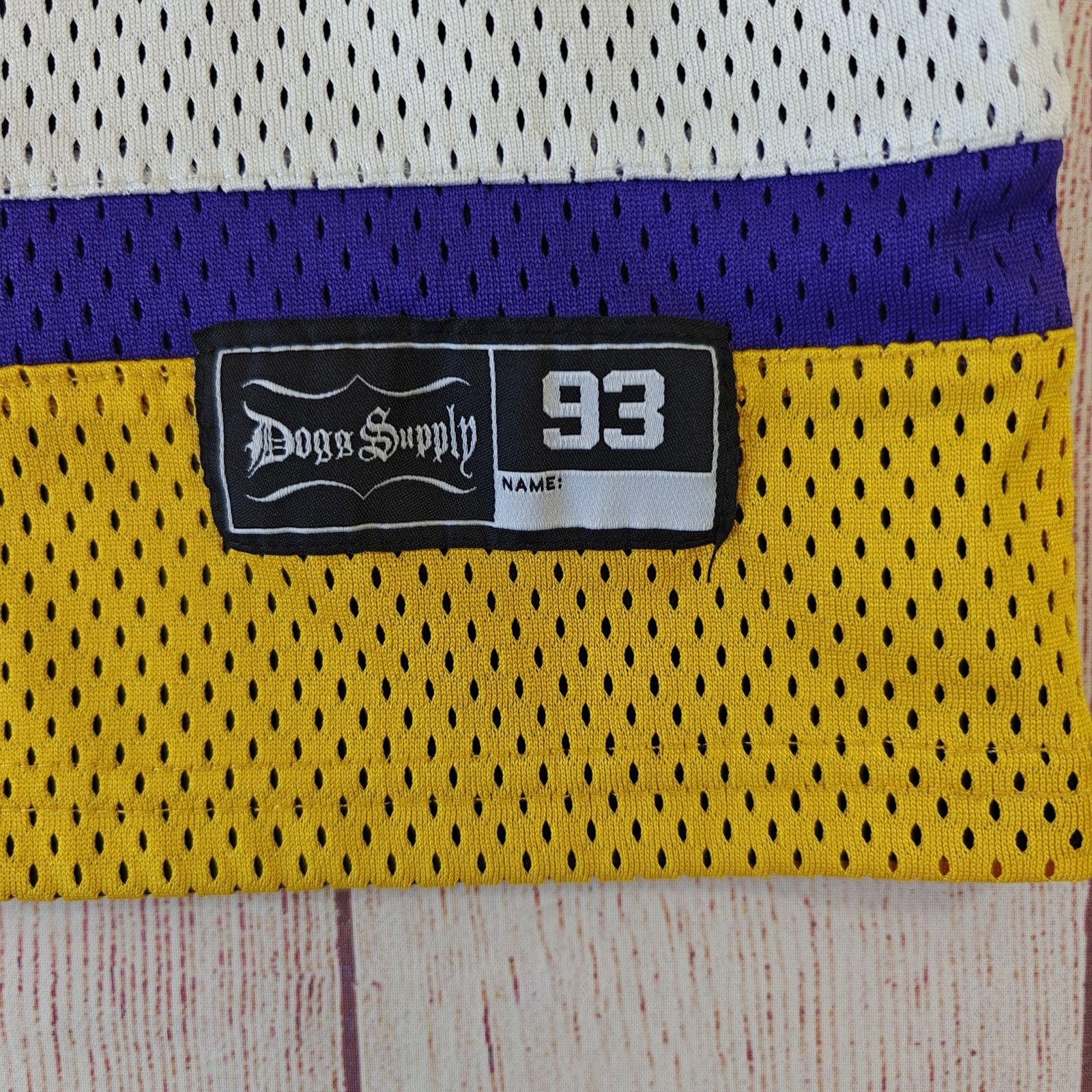 Snoop Dogg Dogg Supply by Snoop Dogg V-Neck Mesh Hockey Jersey sz M Size US M / EU 48-50 / 2 - 7 Thumbnail