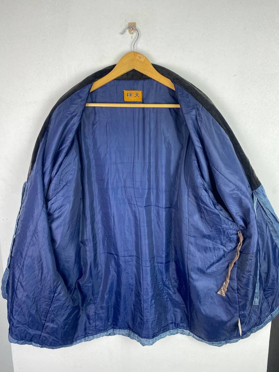 Japanese Brand vintage japanese denim kimono nice design Size US XXL / EU 58 / 5 - 5 Thumbnail