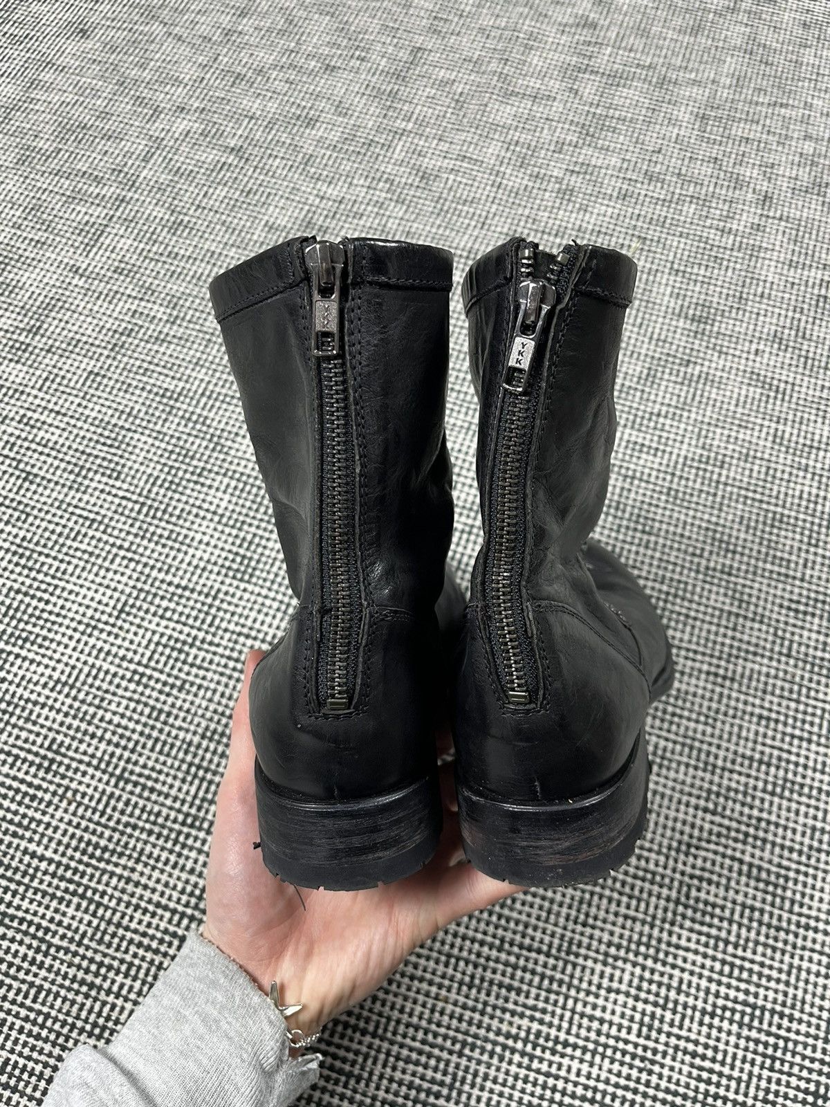 Sendra Fleur De Lis cross studded sendra cowboy boots 38 eu y2k Size US 8 / IT 38 - 3 Thumbnail