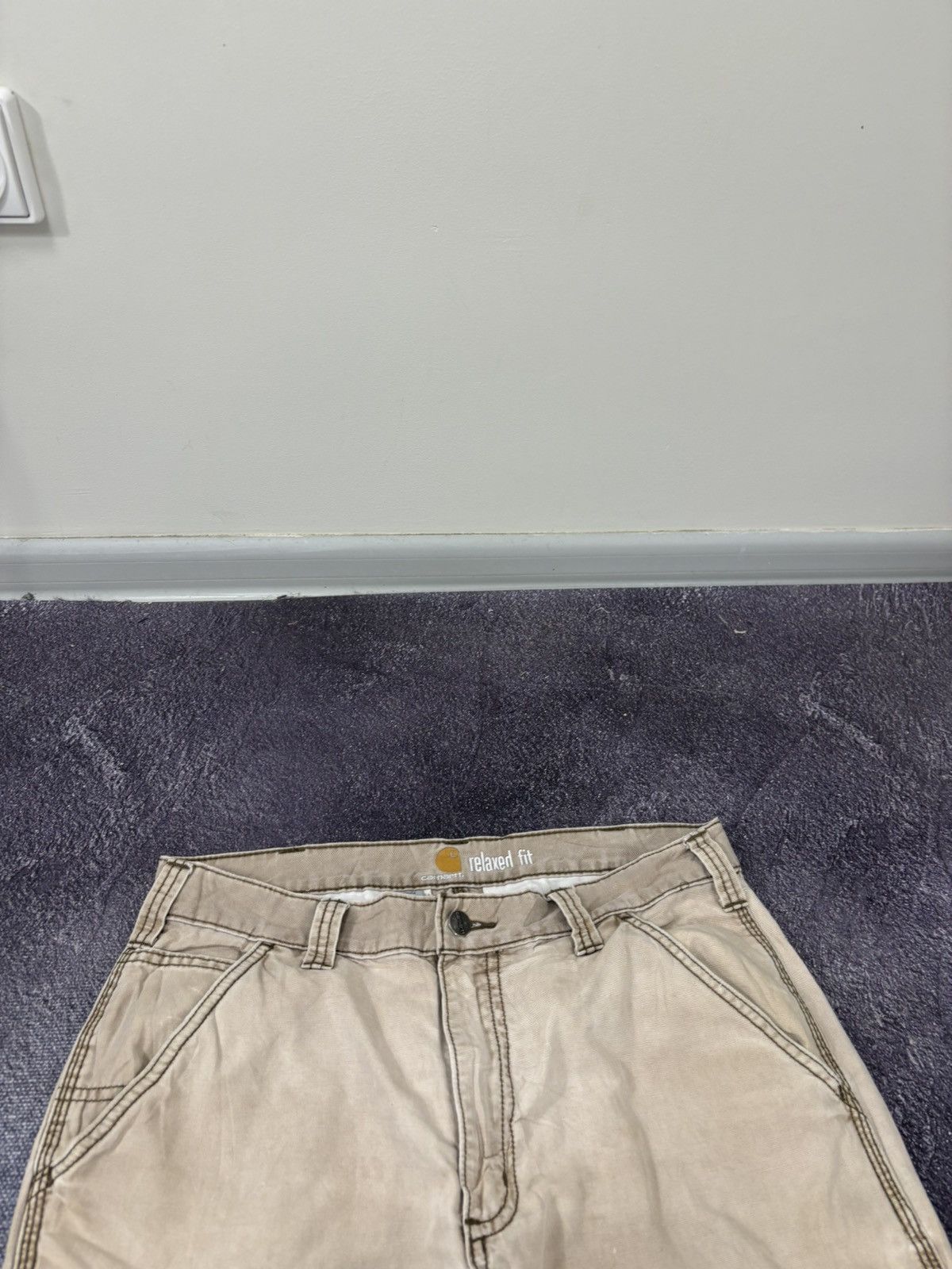 Carhartt Vintage Carhartt Y2K Faded USA Work Hype Cargo Pants Size US 32 / EU 48 - 16 Thumbnail