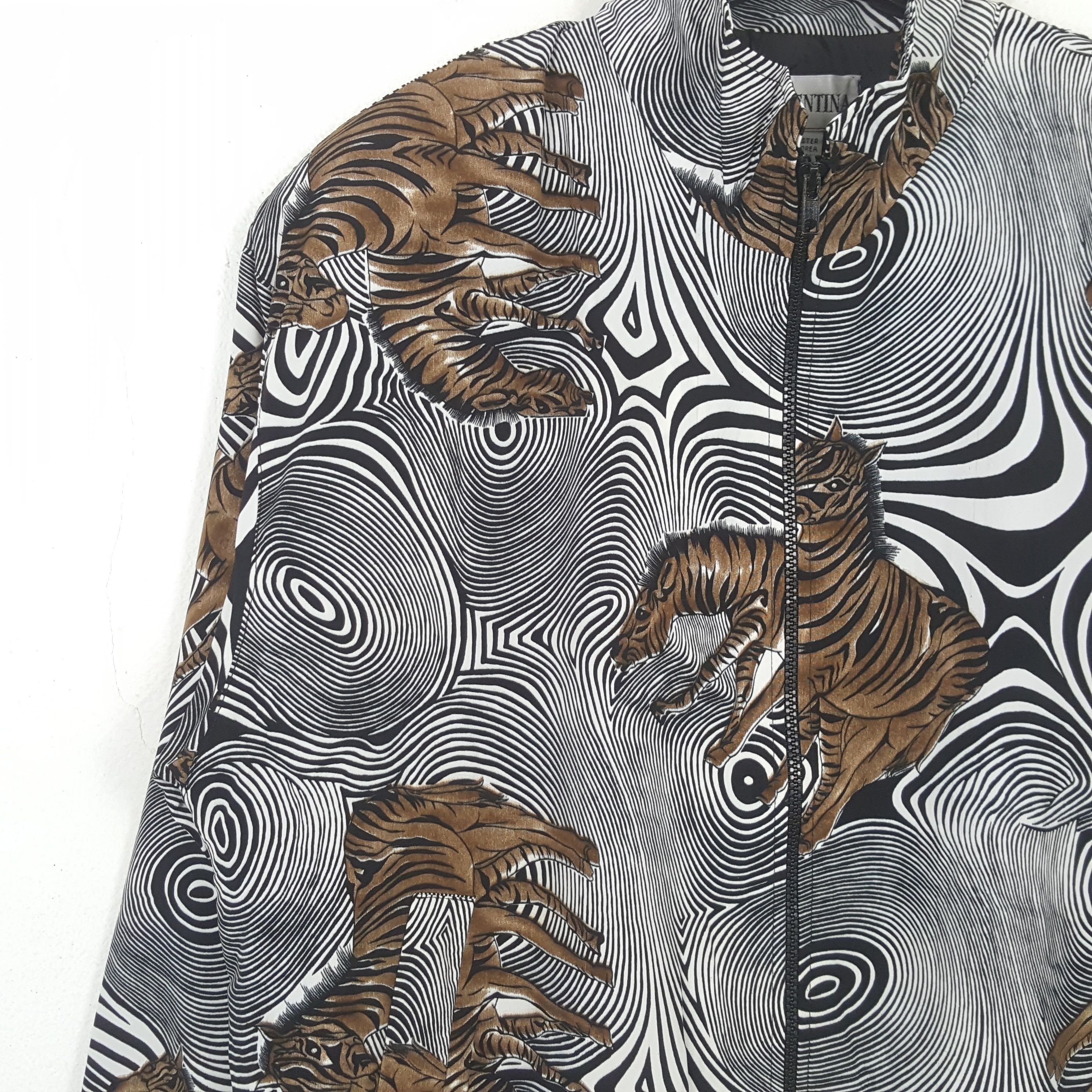 Vintage Valentina Fashion Design Style Jacket RR25 Size US L / EU 52-54 / 3 - 2 Thumbnail