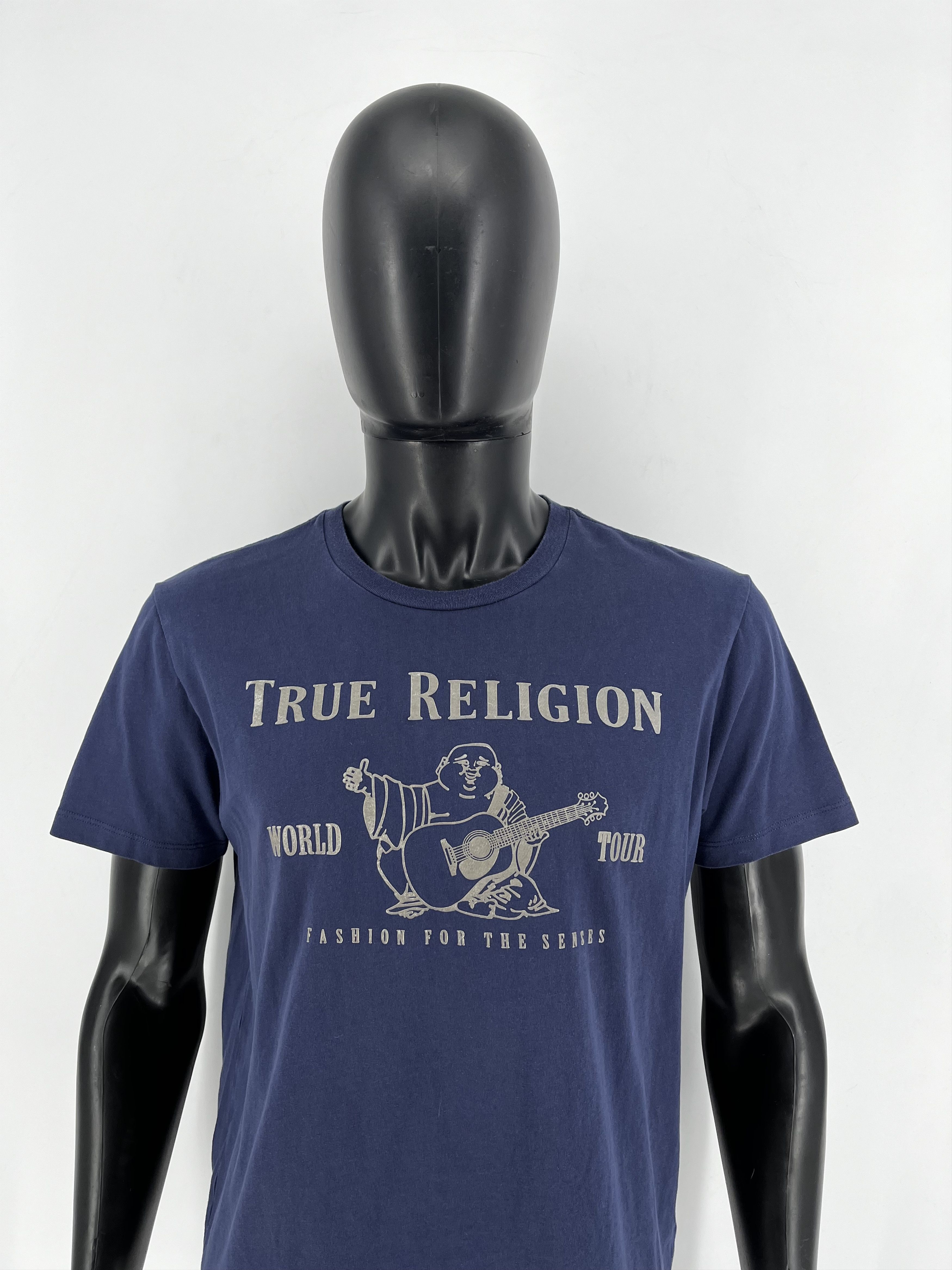Japanese Brand True Religion Big Buddha Chief Keef Style Rap T Shirt Size US L / EU 52-54 / 3 - 1 Thumbnail