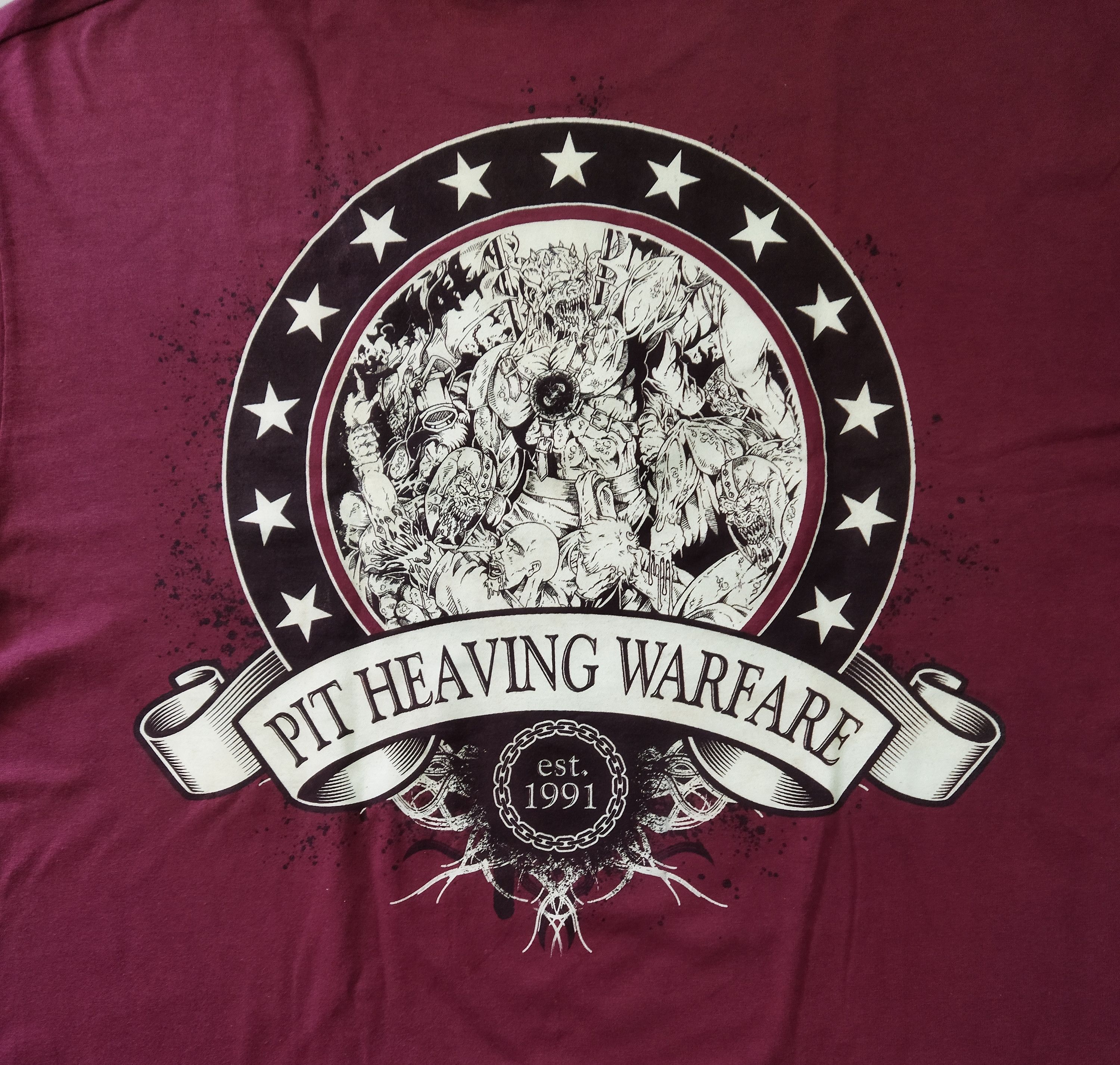 Band Tees INTERNAL BLEEDING pit heaving warfare Size US XL / EU 56 / 4 - 4 Thumbnail