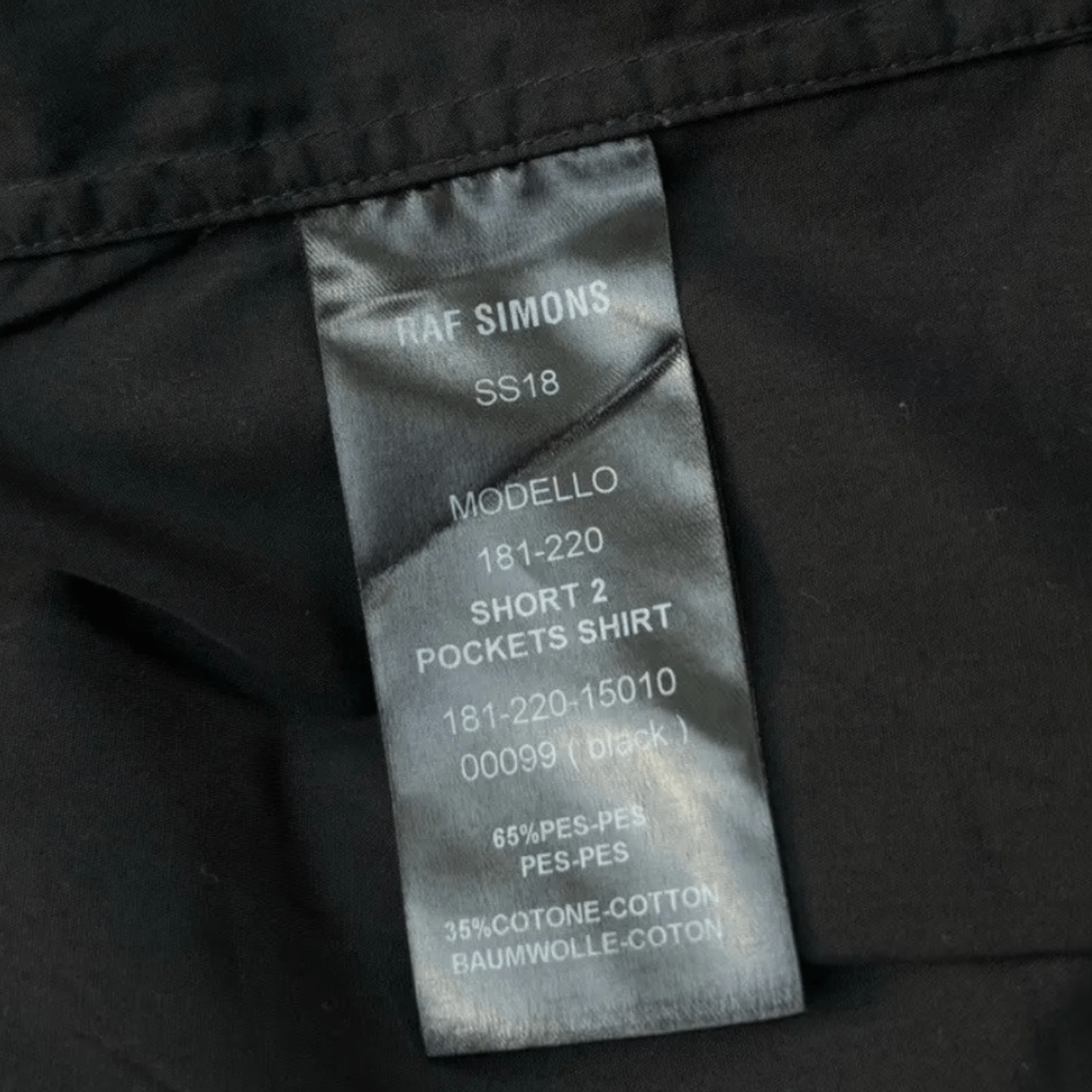 Raf Simons Raf Simons 2 Pocket Short Shirt Size US M / EU 48-50 / 2 - 12 Thumbnail