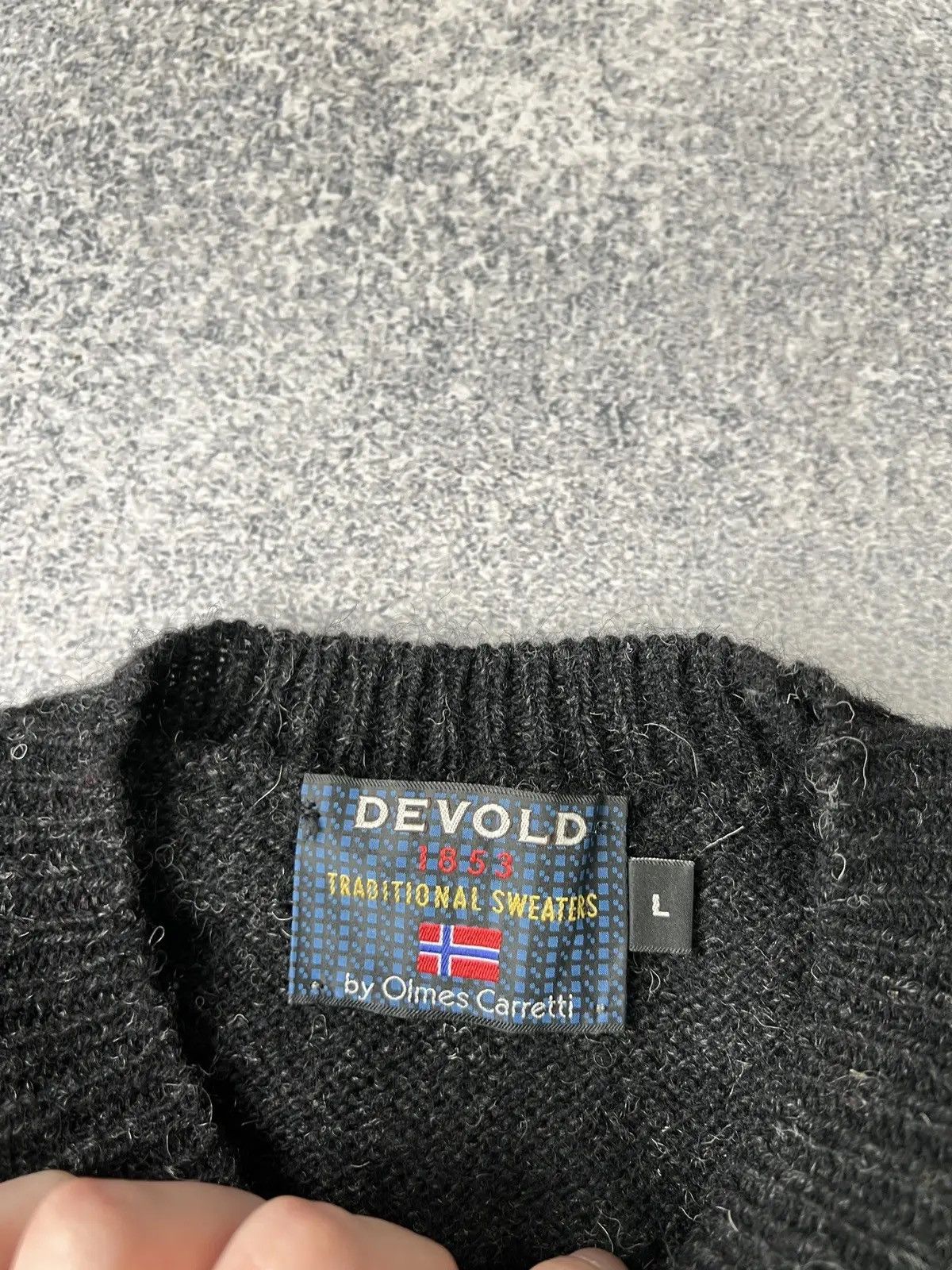 Vintage Vintage Devold By Olmes Carretti wool sweater 90s style Size US L / EU 52-54 / 3 - 5 Thumbnail