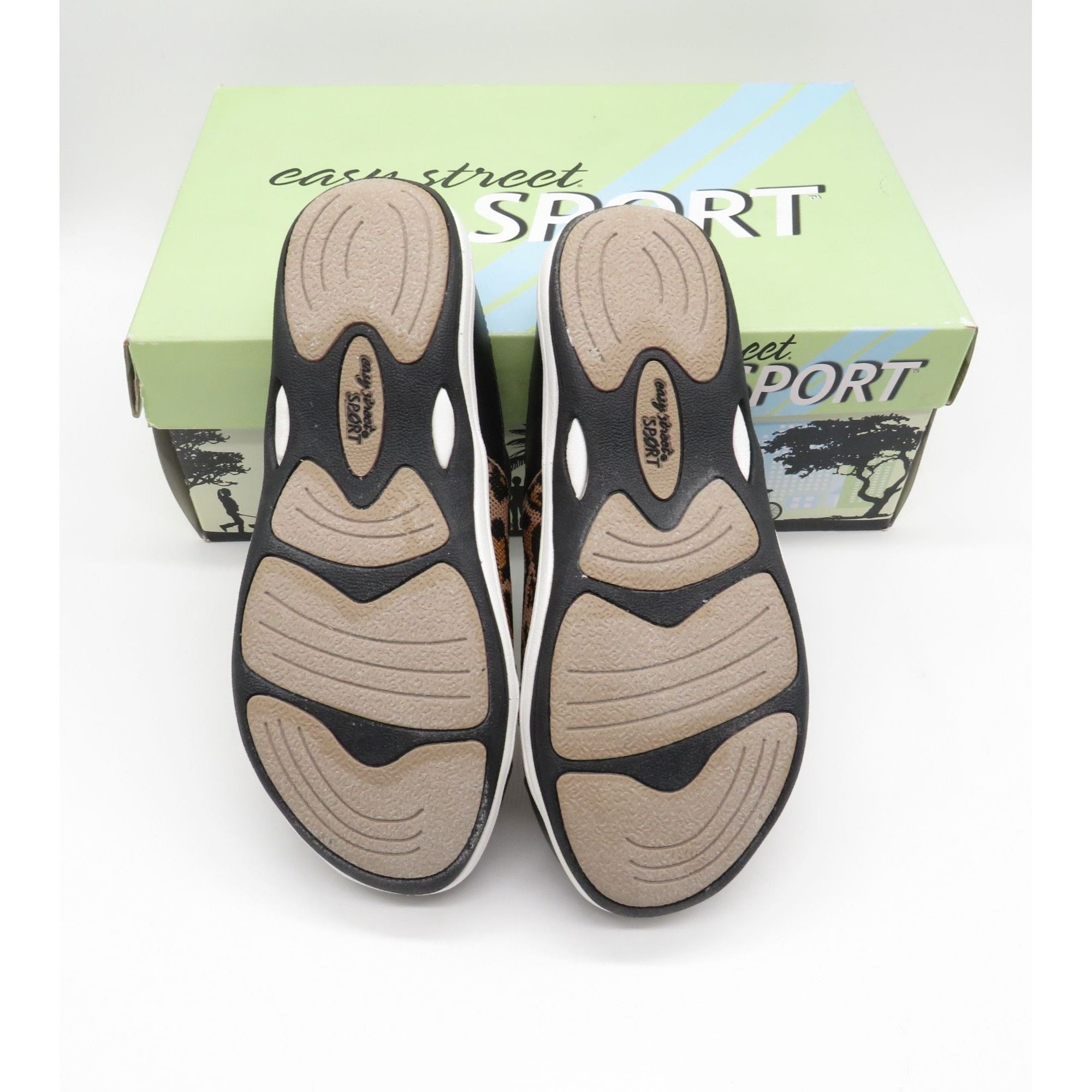 Other Easy Street Sport Leopard Print Slip-On Shoes Womens Size 5 Size US 5 / IT 35 - 6 Thumbnail