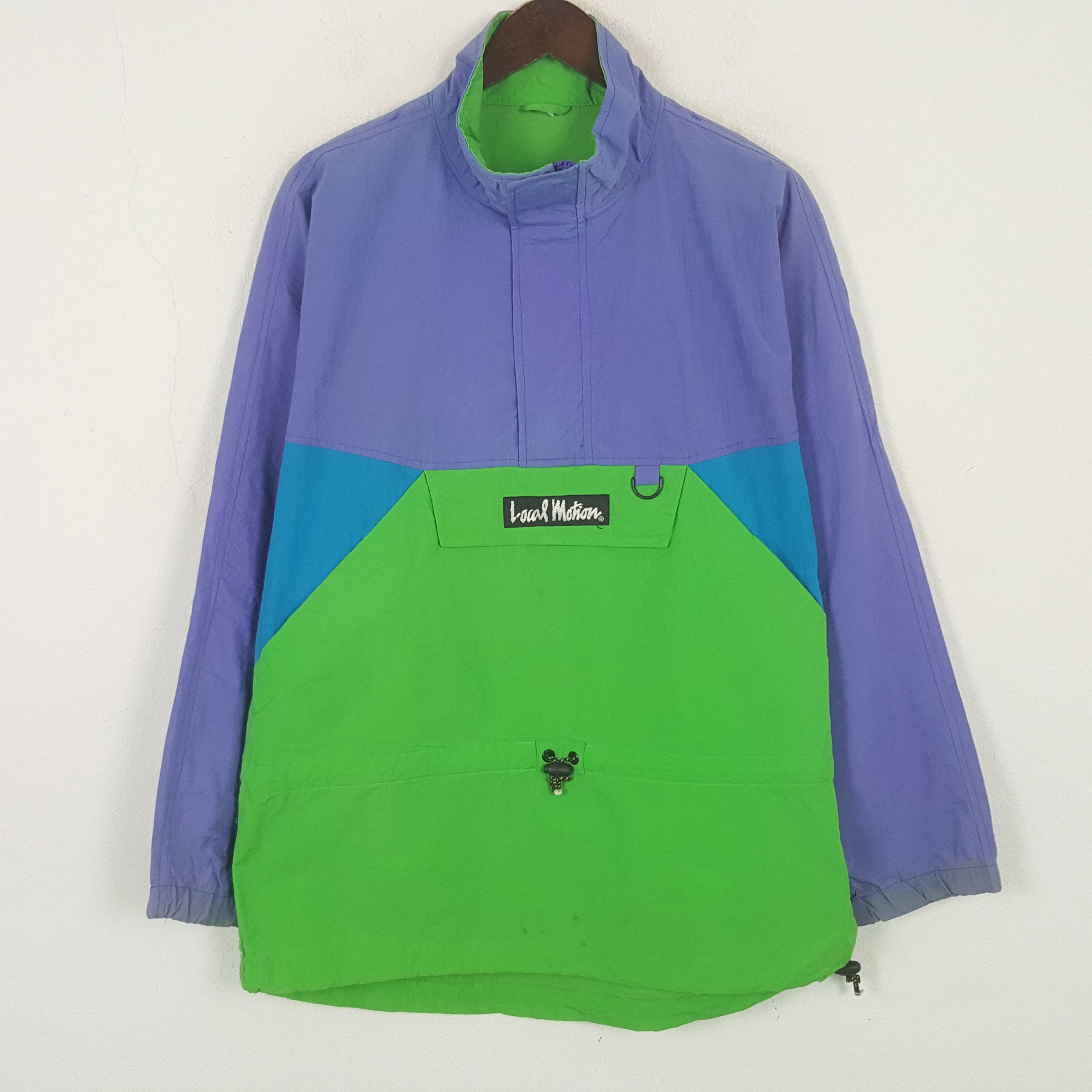 Designer Vintage Local Motion Windbreaker Jacket Size US L / EU 52-54 / 3 - 1 Thumbnail