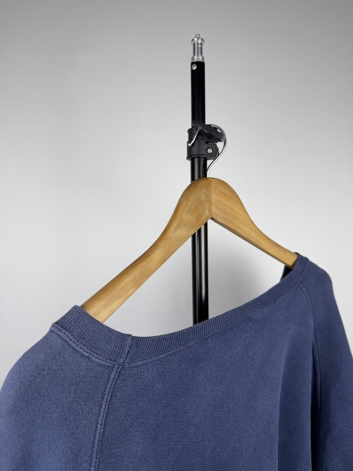 Adidas Retro 90s Adidas Vintage 3-Stripes Navy Sweatshirt Crewneck Size US XL / EU 56 / 4 - 16 Thumbnail