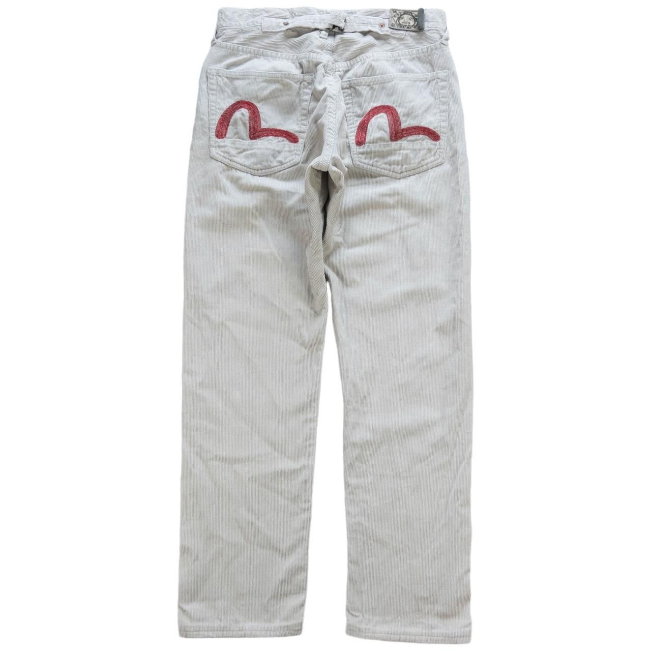 Vintage Evisu Corduroy Double Gull Trousers Size W30