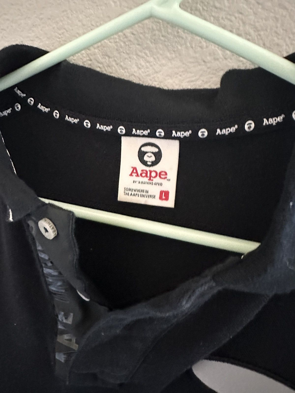 Aape Aape Polo Size US L / EU 52-54 / 3 - 5 Thumbnail