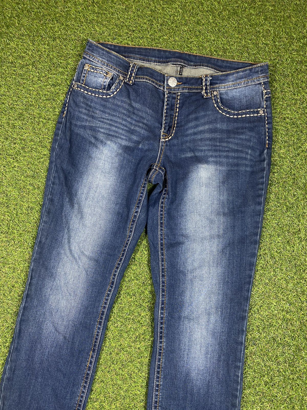 Japanese Brand × Vintage Vintage Y2K Japanese jeans denim True Religion style Size 28" / US 6 / IT 42 - 4 Thumbnail
