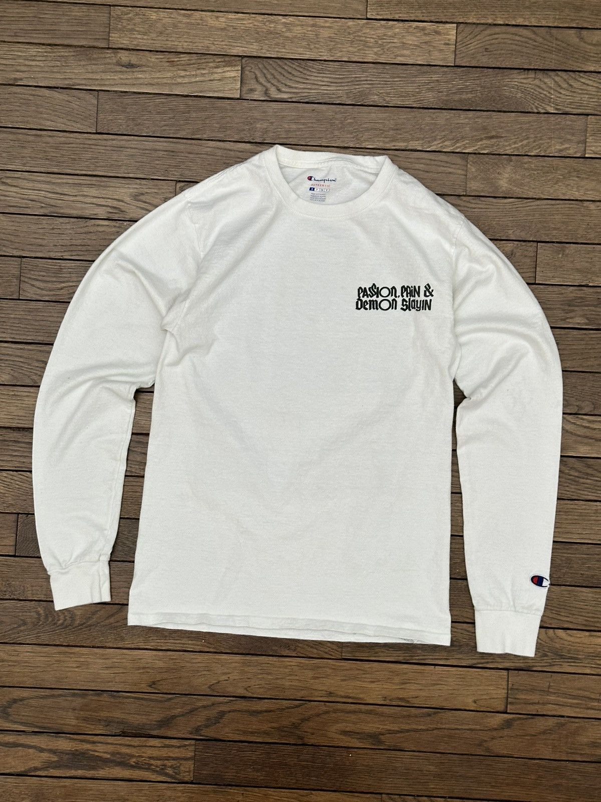 Champion Kid Cudi Passion Pain & Demon Slayin' Virgil Abloh Album Tee Size US S / EU 44-46 / 1 - 3 Thumbnail