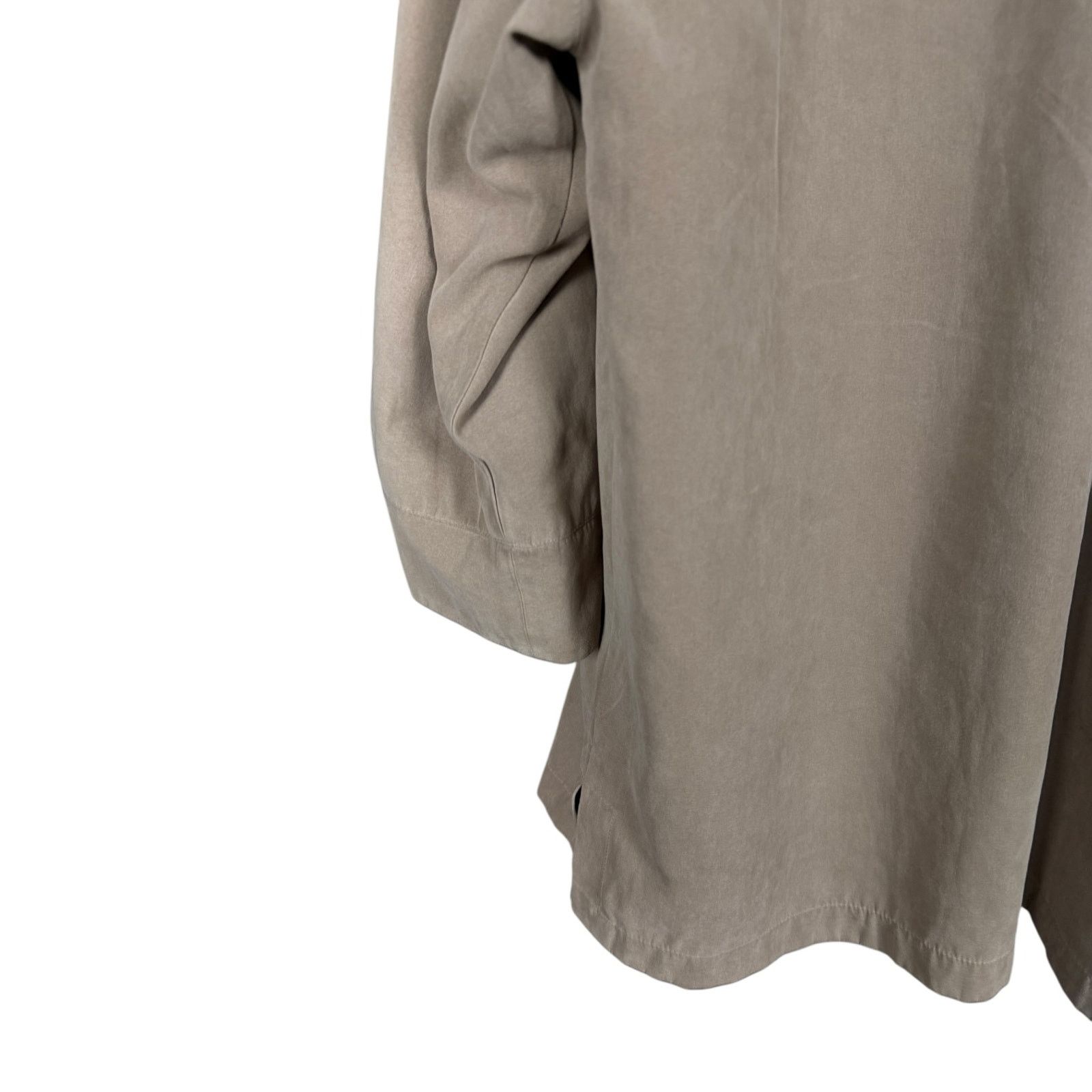 London Fog London Fog Beige Brown Men's Medium Fleece Lined Trench Coat Size US M / EU 48-50 / 2 - 18 Thumbnail