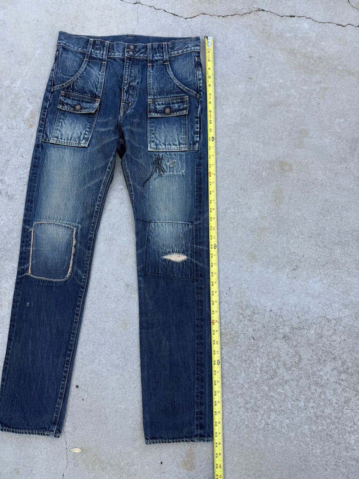 Kapital Kountry Kapital sashiko bush denim Size US 32 / EU 48 - 9 Thumbnail