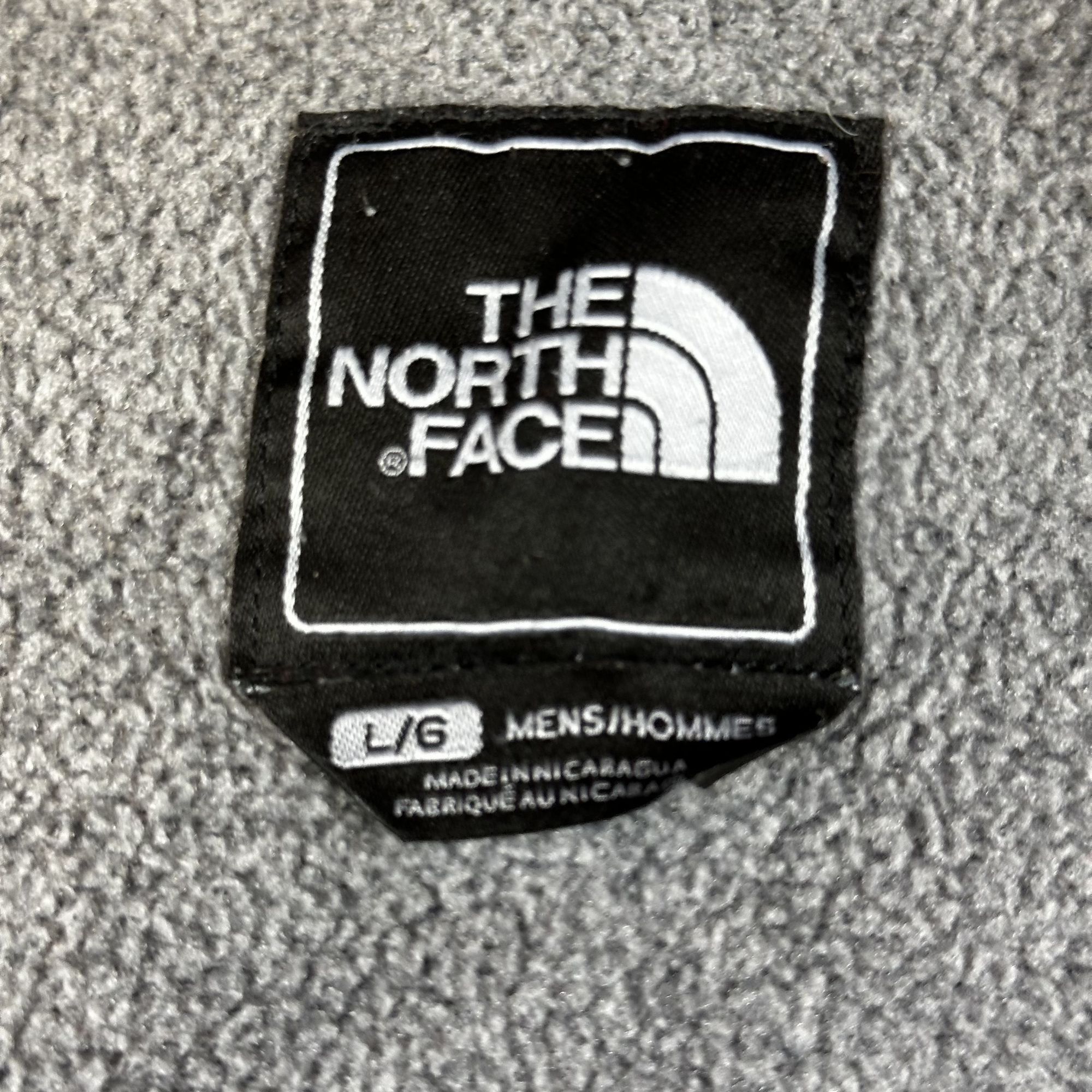 The North Face The North Face Mens Gray & Black Fleece Full-Zip Jacket L/G Size US L / EU 52-54 / 3 - 3 Thumbnail