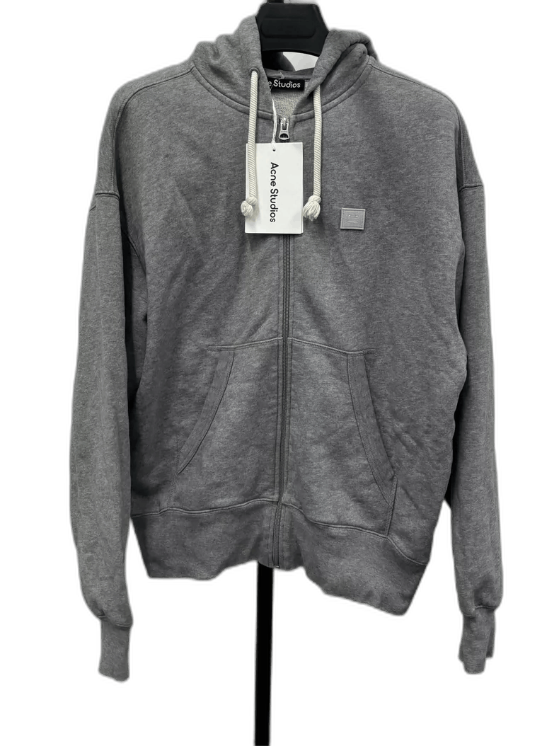 Acne Studios Gray Zip Hoodie