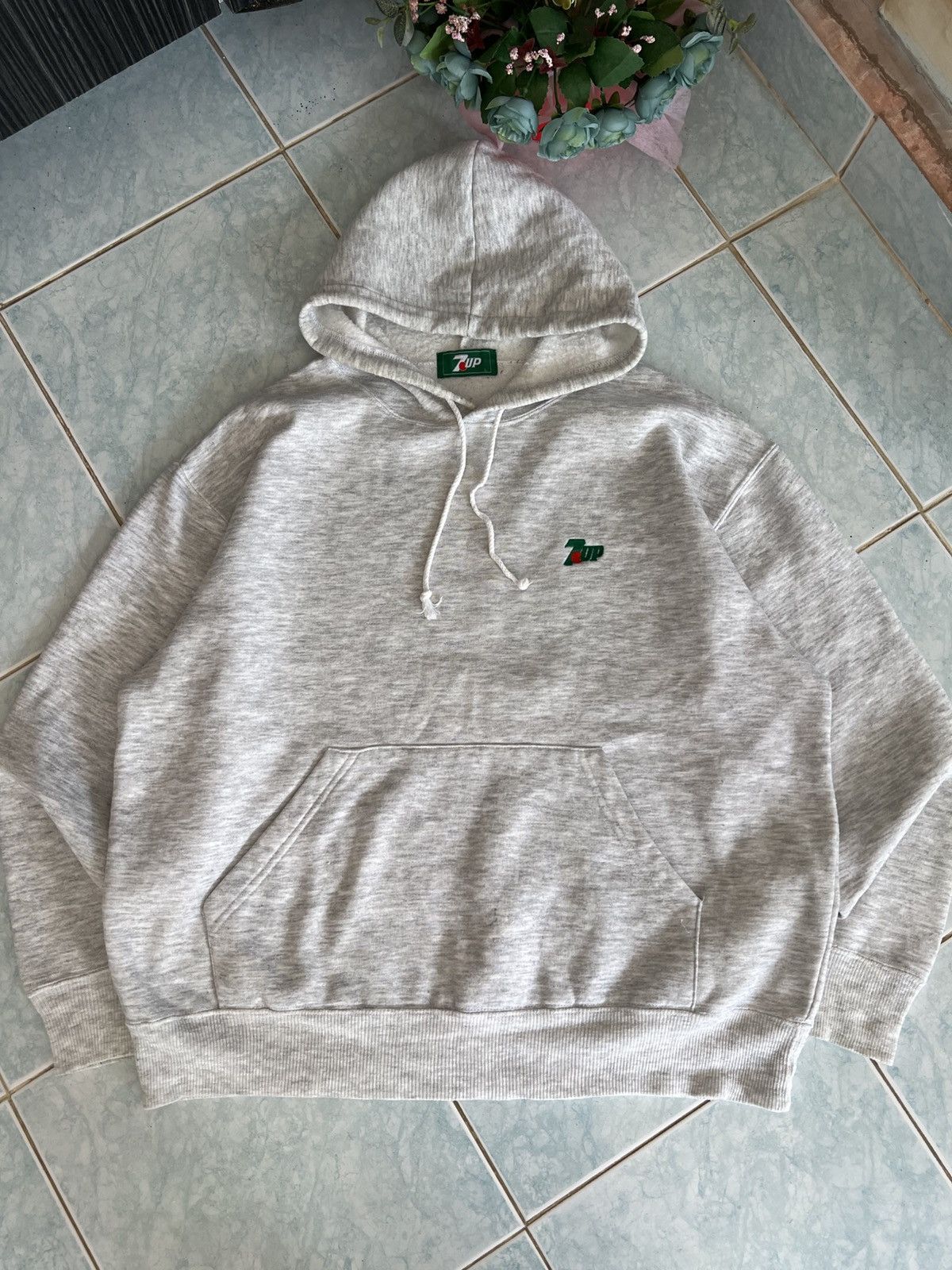 Japanese Brand VINTAGE 7UP HOODIE EMBROIDERY LOGO Size US XL / EU 56 / 4 - 2 Thumbnail