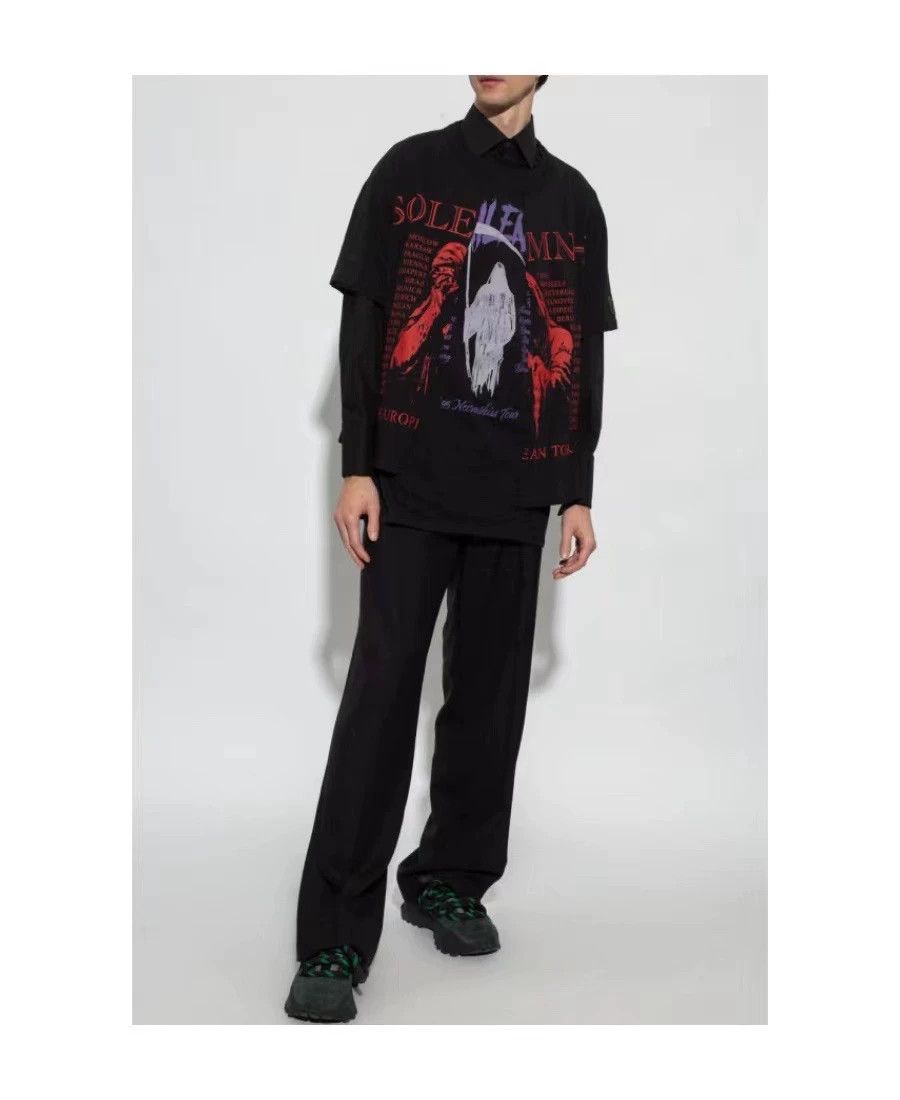 Raf Simons Raf Simons Death Print Paneled Short Sleeve New Size US S / EU 44-46 / 1 - 4 Thumbnail