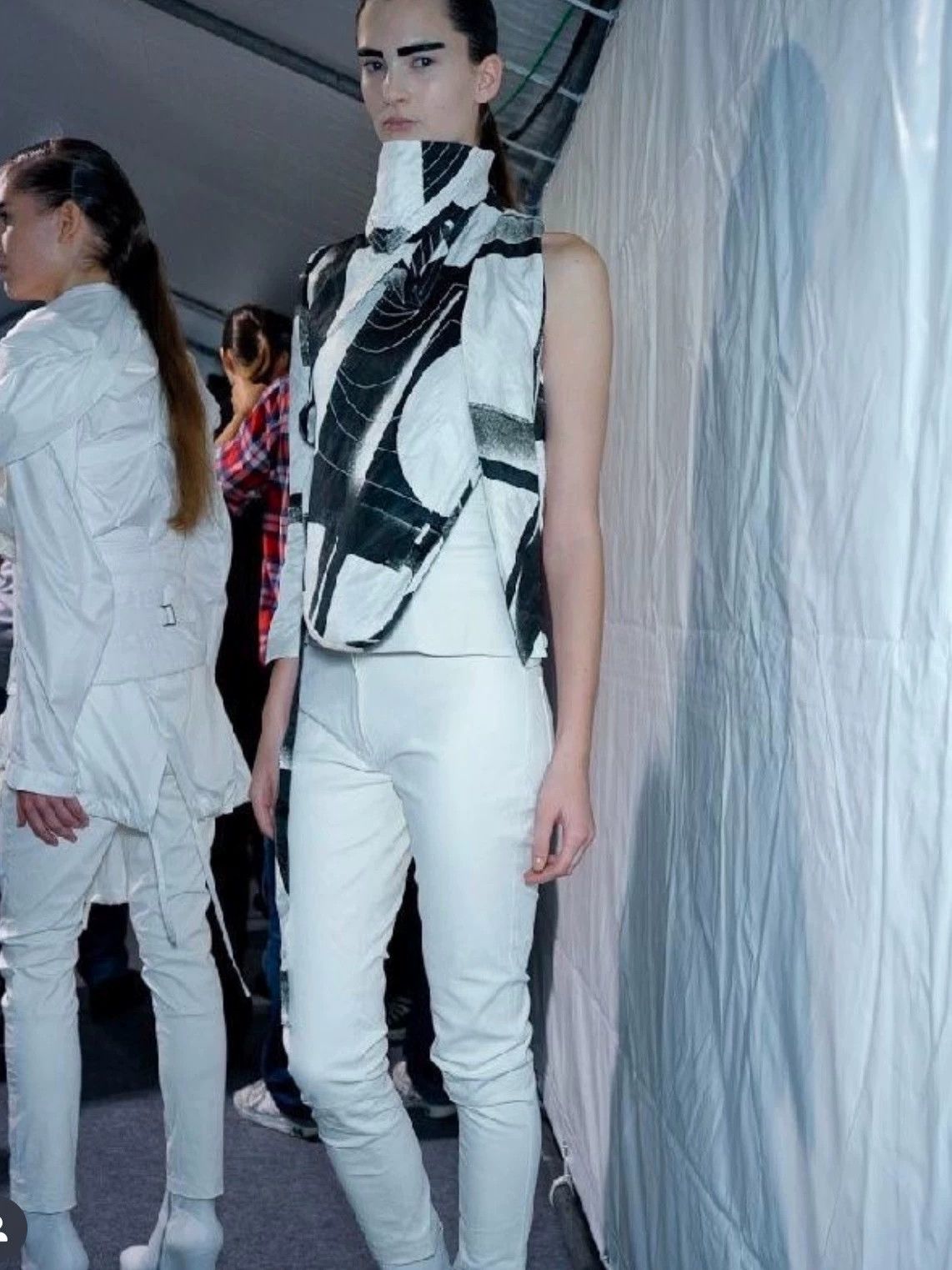 Ann Demeulemeester Ann Demeulemeester 2011 Multi-Zip Vest 34 F/S B/L Size XXS / US 00 / IT 34 - 1 Thumbnail