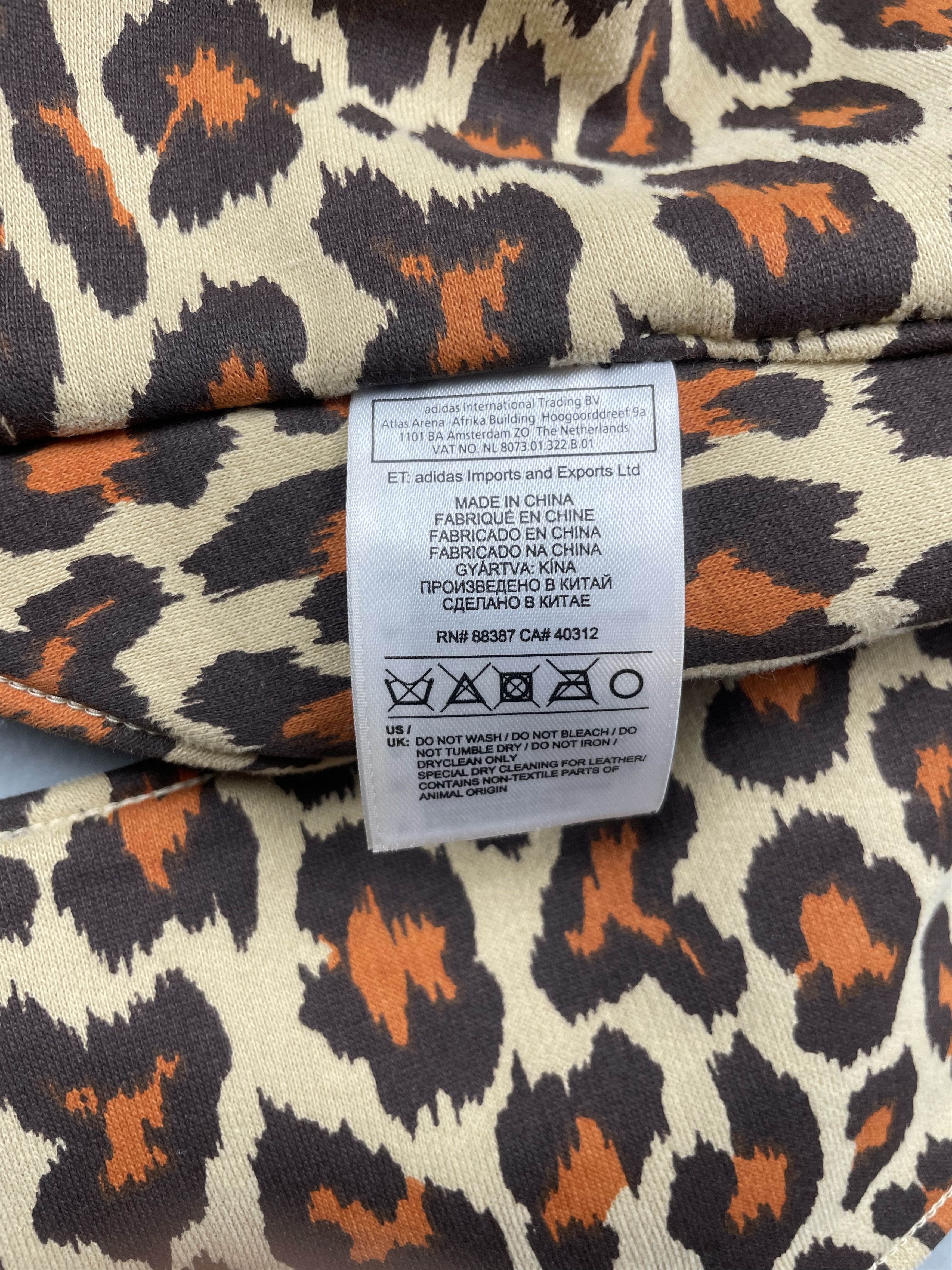 Adidas × Jeremy Scott adidas Originals by Jeremy Scott S/S 2013 Leopard Hood Size ONE SIZE - 7 Thumbnail
