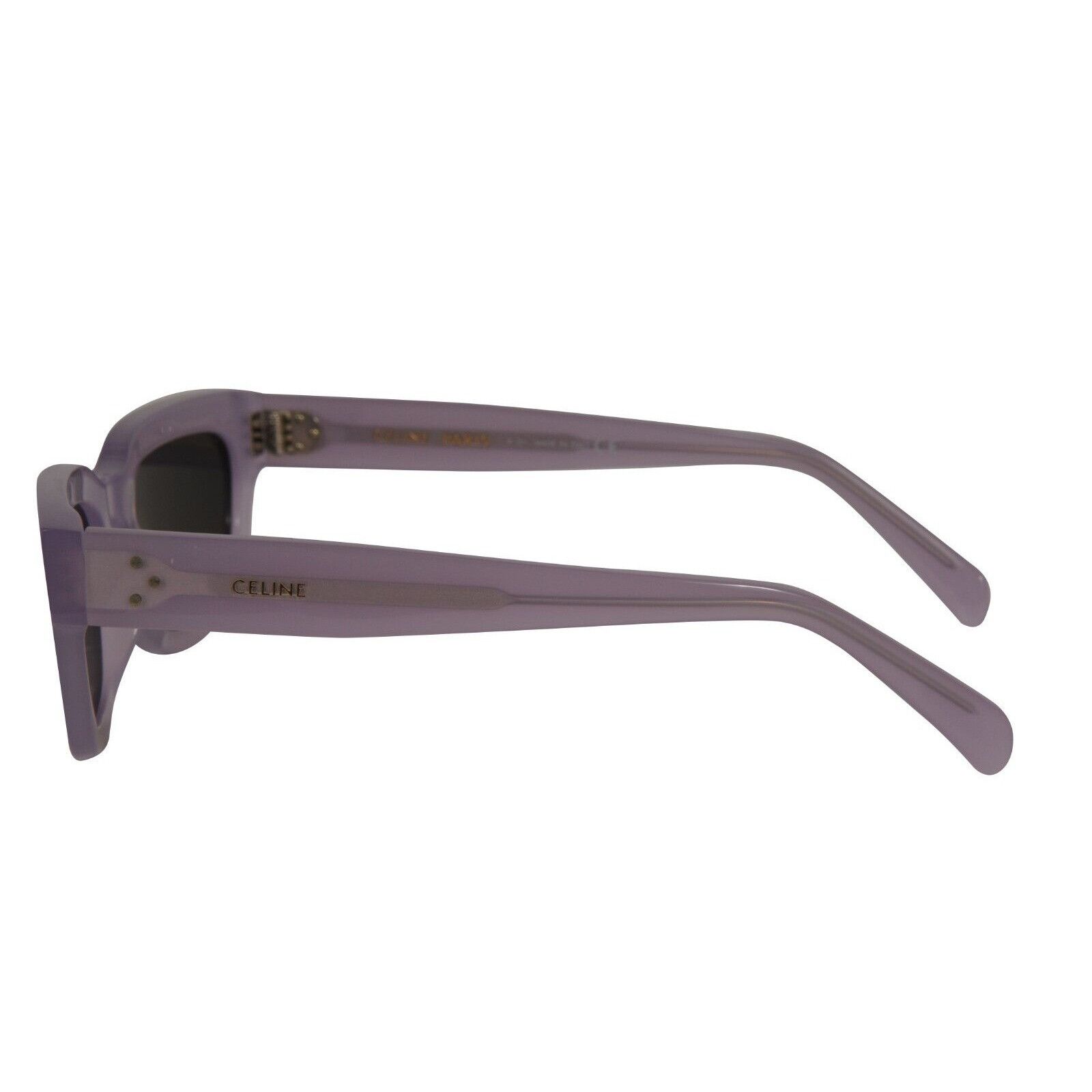 Celine CL401921 Sunglasses Purple Translucent Acetate - 02337 Size ONE SIZE - 10 Thumbnail