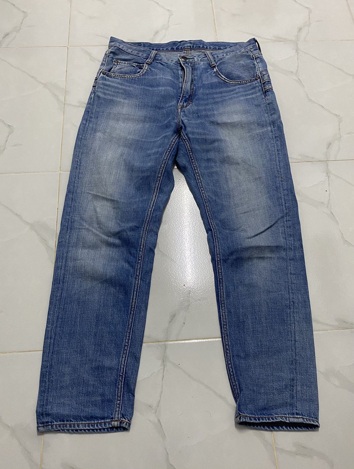Hysteric Glamour RNA Double Waist Slim Straight Denim Size US 30 / EU 46 - 2 Thumbnail