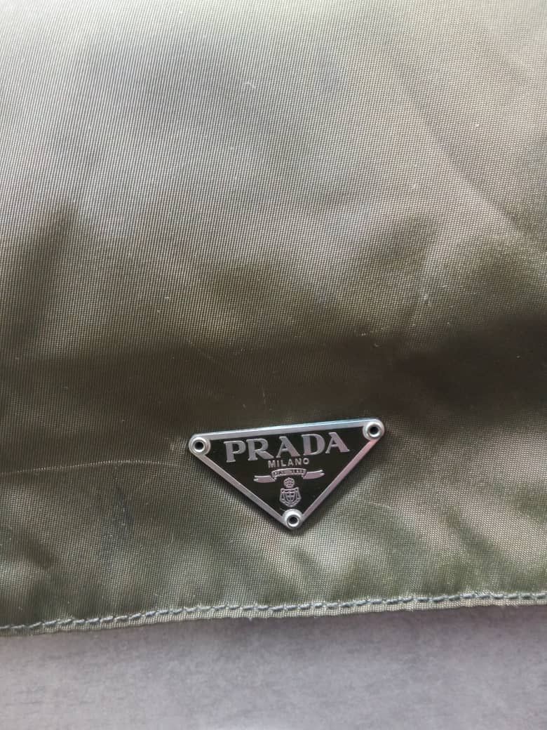 Prada PRADA NYLON MESSENGER BAG IN GREEN ARMY Size ONE SIZE - 3 Thumbnail