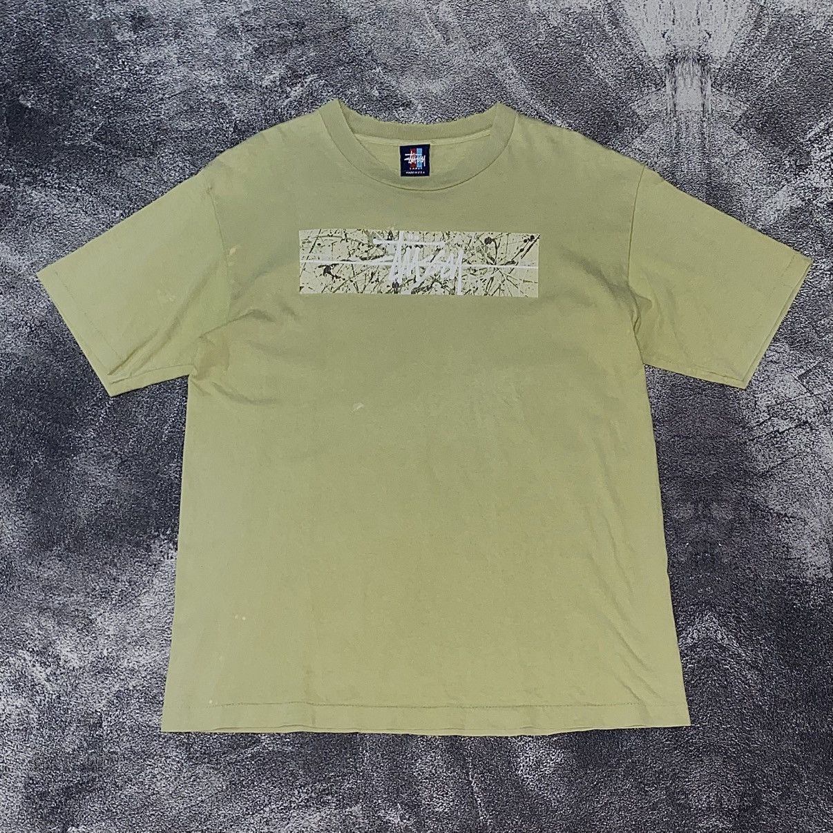 Stussy × Vintage ❌SOLD❌ Vintage Stussy 90s Box Logo 🇺🇸🇺🇸 Size US L / EU 52-54 / 3 - 1 Thumbnail