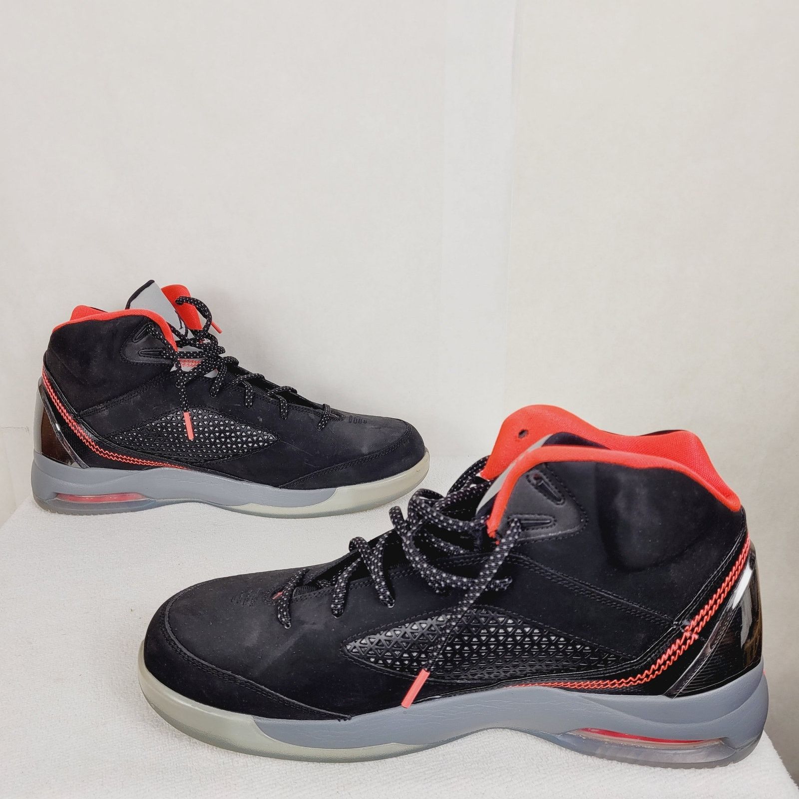 Jordan Brand Air Jordan Flight Remix black and cool grey Size 12 sneakers Size US 12 / EU 45 - 2 Thumbnail