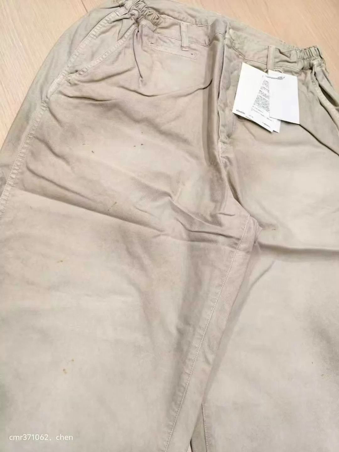 Visvim visvim 24ss carrol chino pants dmgd ivory new size 2,3 Size US 32 / EU 48 - 5 Thumbnail