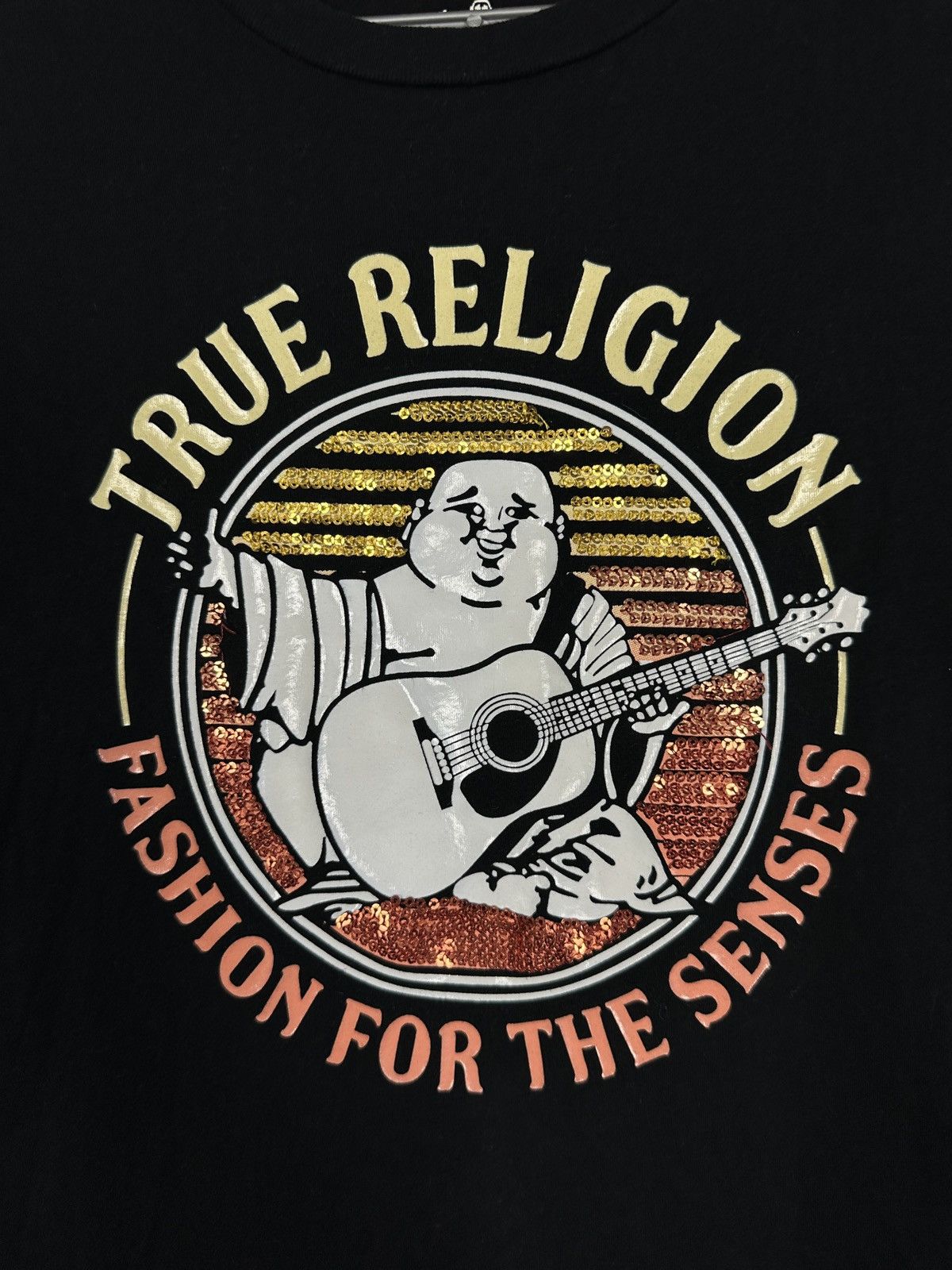 True Religion True Religion Ombre Buddha Logo T-Shirt Streetwear Size S Size S / US 4 / IT 40 - 4 Thumbnail