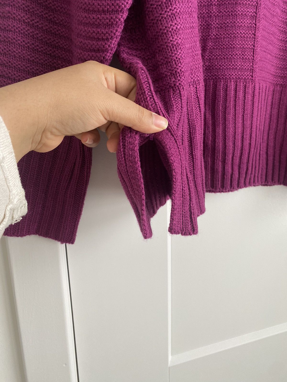 Apt. 9 Apt. 9 NWT Women's Pink maroon Mock Neck Sweater Size XXL Size XXL / US 16-18 / IT 52-54 - 6 Thumbnail