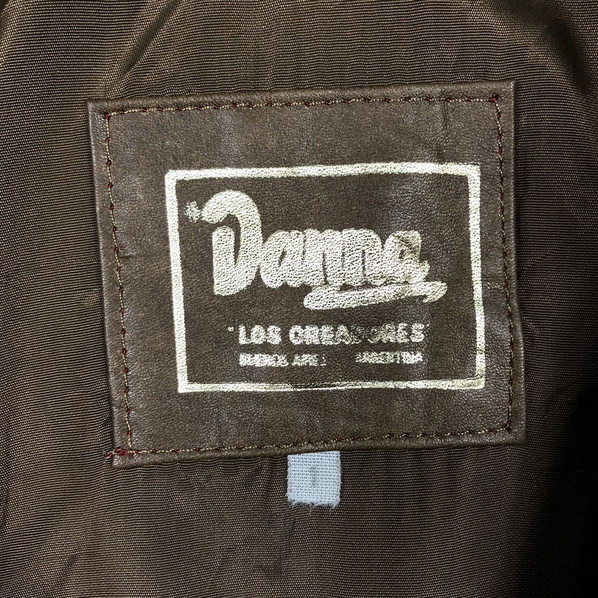 Genuine Leather 📌Vintage Fly Bomber Jacket Leather Danna Issey Miyake Size US M / EU 48-50 / 2 - 18 Thumbnail