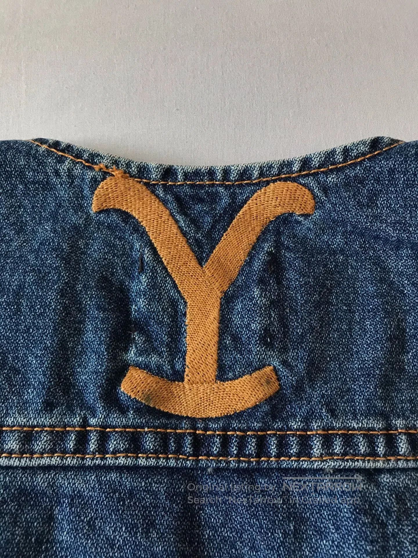 Wrangler Wrangler x Yellowstone Western Denim Vest. Size US XL / EU 56 / 4 - 4 Thumbnail