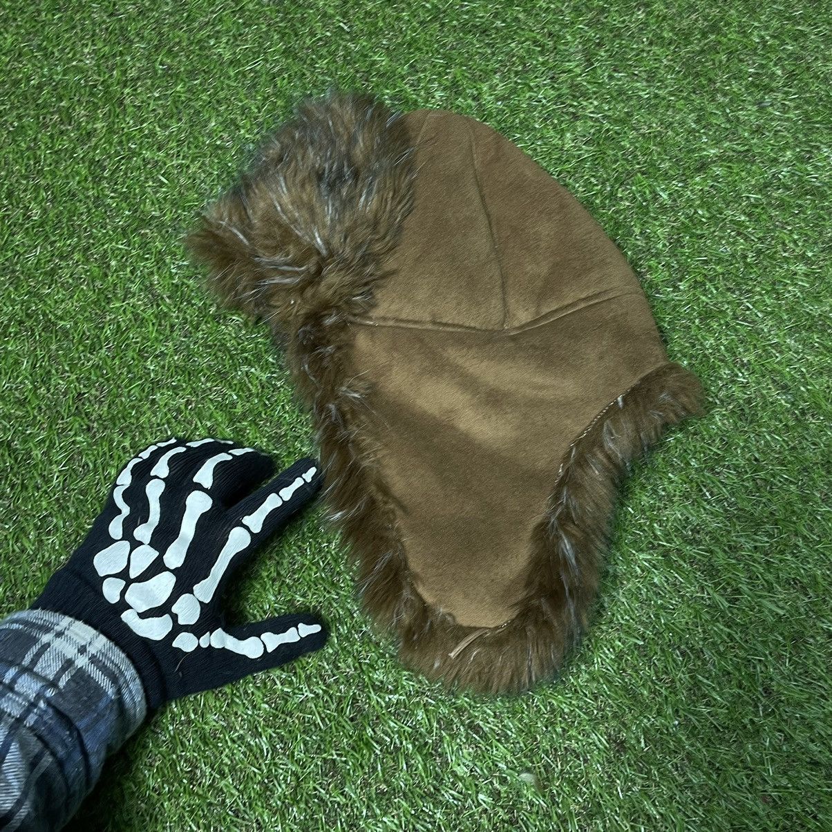 Vintage Vintage Y2K Fuzzy Beanie Alt Grunge Uzi Vert Oversized OS Size ONE SIZE - 5 Thumbnail
