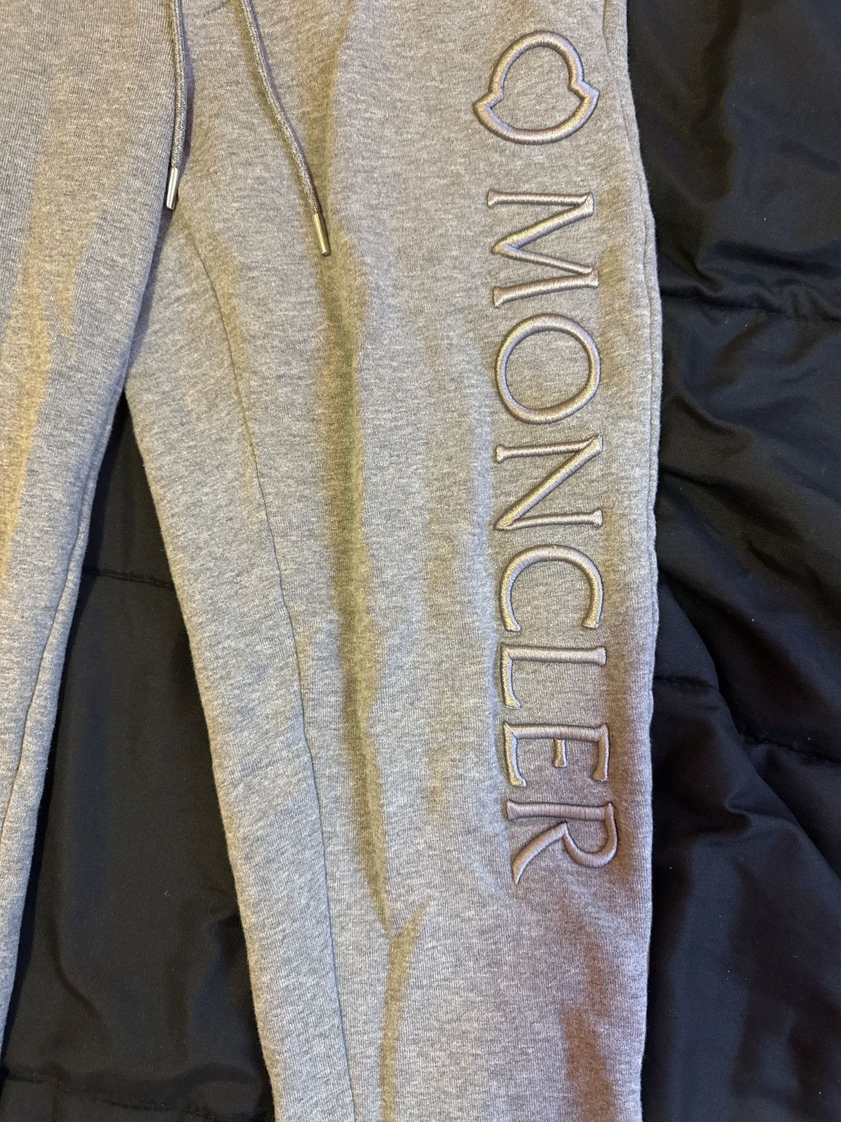 Moncler Moncler embroidered-logo track pants Size US 29 - 2 Thumbnail