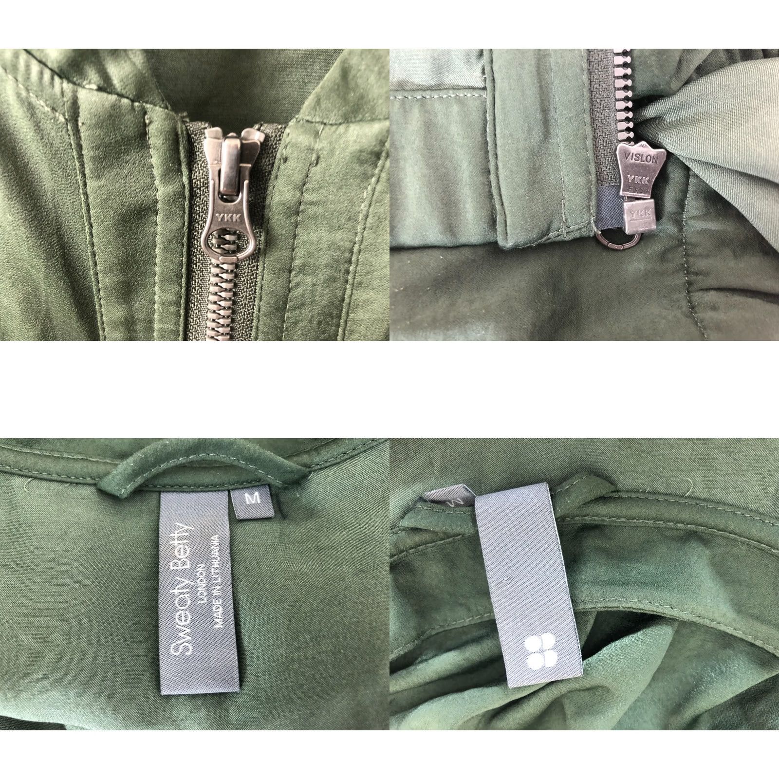 Sweaty Betty Sweaty Betty Women's Jacket Full Zip M Green Polyester Lightweight Size M / US 6-8 / IT 42-44 - 8 Thumbnail