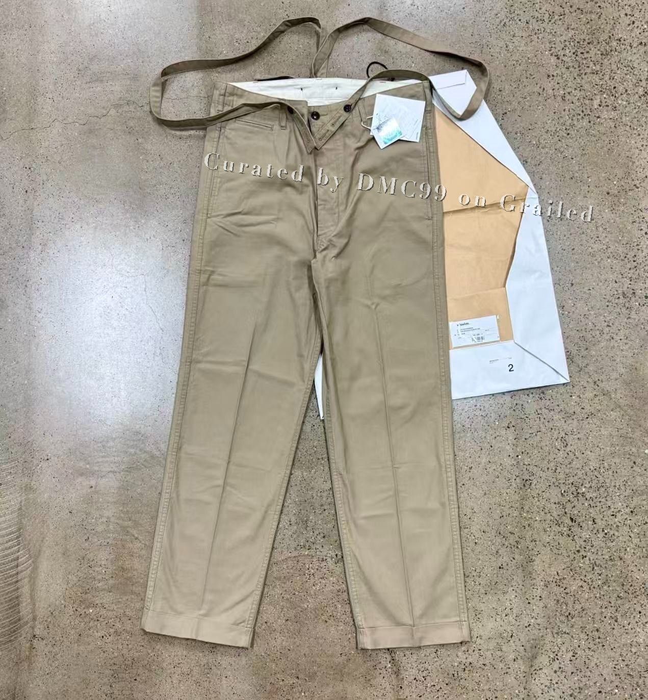 Visvim Visvim Camus Braces Pants Sanjuro not Kapital | Grailed
