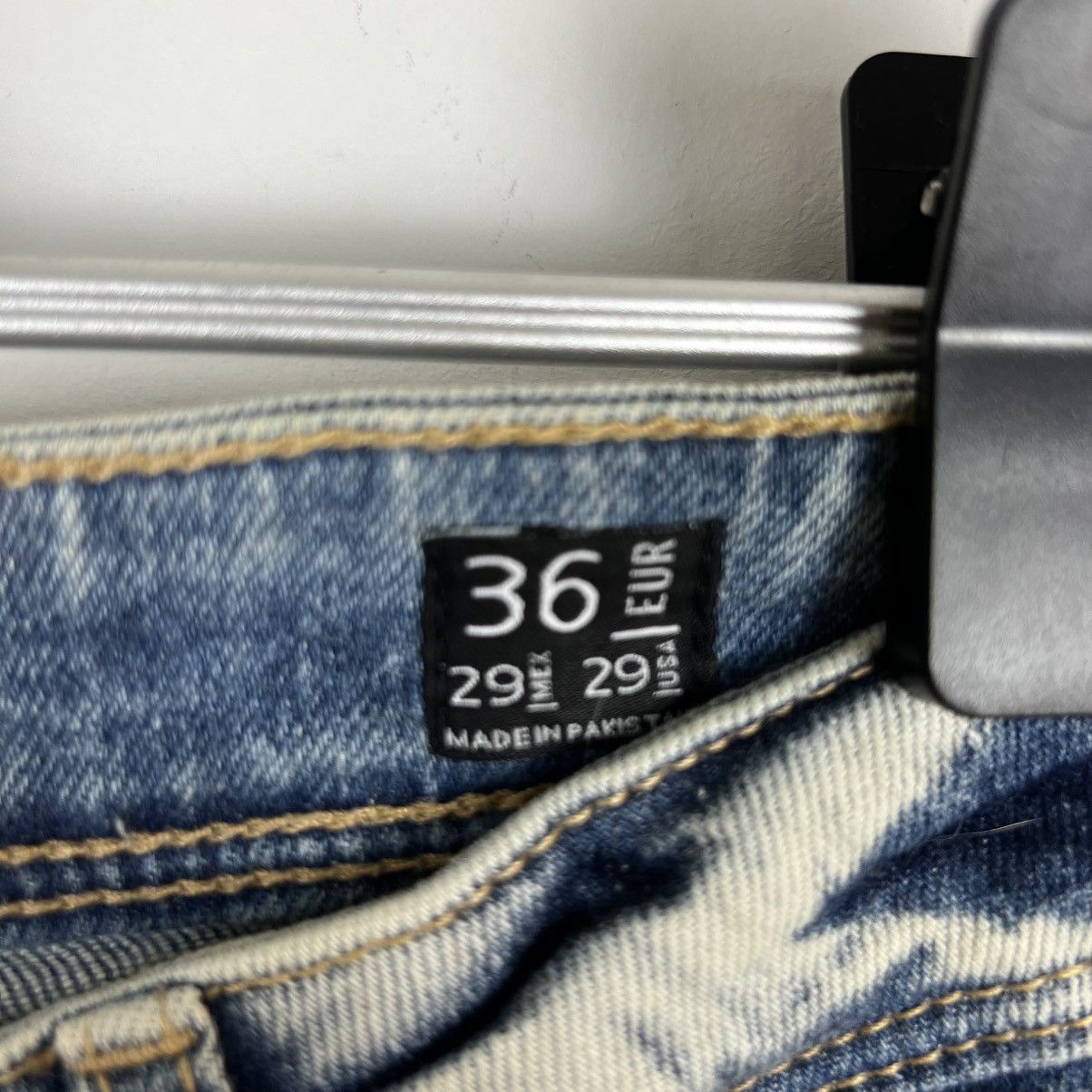 Bershka y2k Bershka Denim Super Skinny Fit Jeans Avant Garde Size 29" - 8 Thumbnail