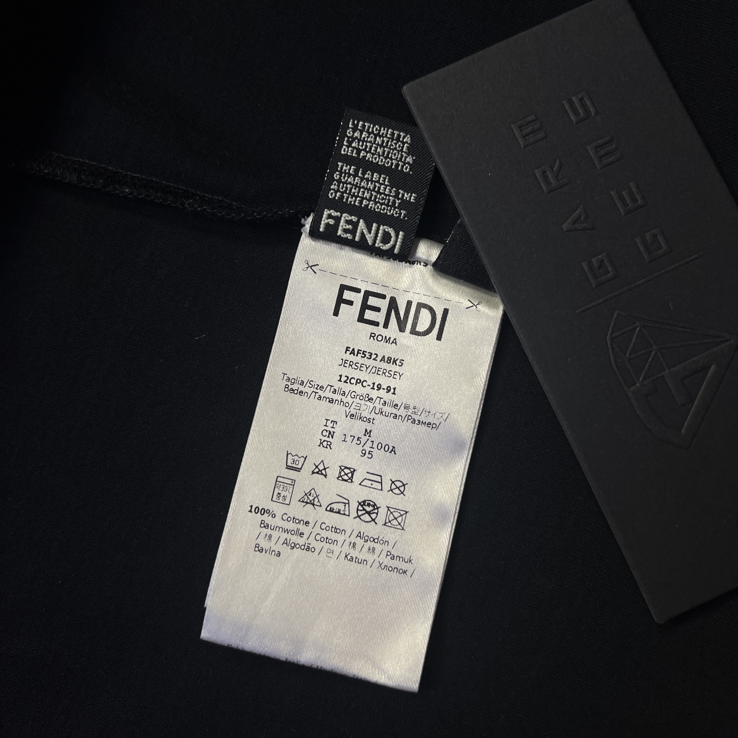 Fendi Fendi Roma Amor Motif T-Shirt Size US M / EU 48-50 / 2 - 6 Thumbnail