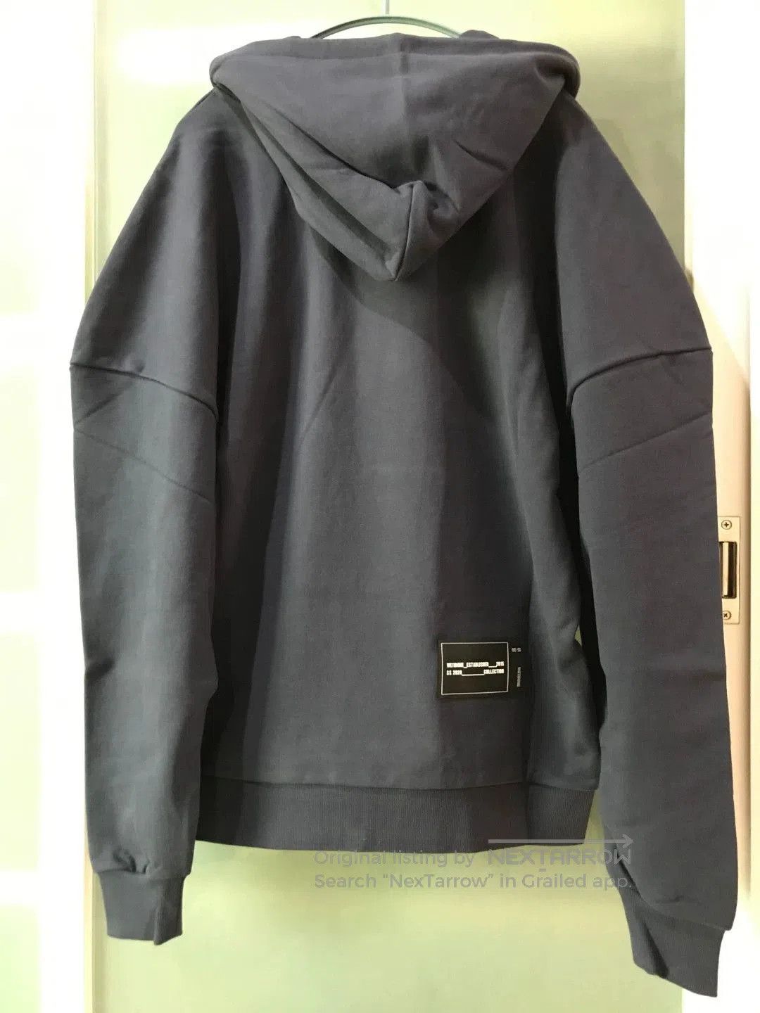 WE11DONE oversized logo hoodie by we11done. Size XS / US 0-2 / IT 36-38 - 2 Thumbnail