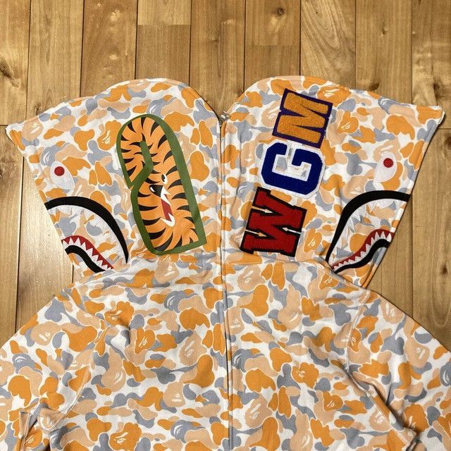 Bape 2024 Fukuoka Store Camo shark full zip hoodie BAPE APE Size US L / EU 52-54 / 3 - 2 Thumbnail