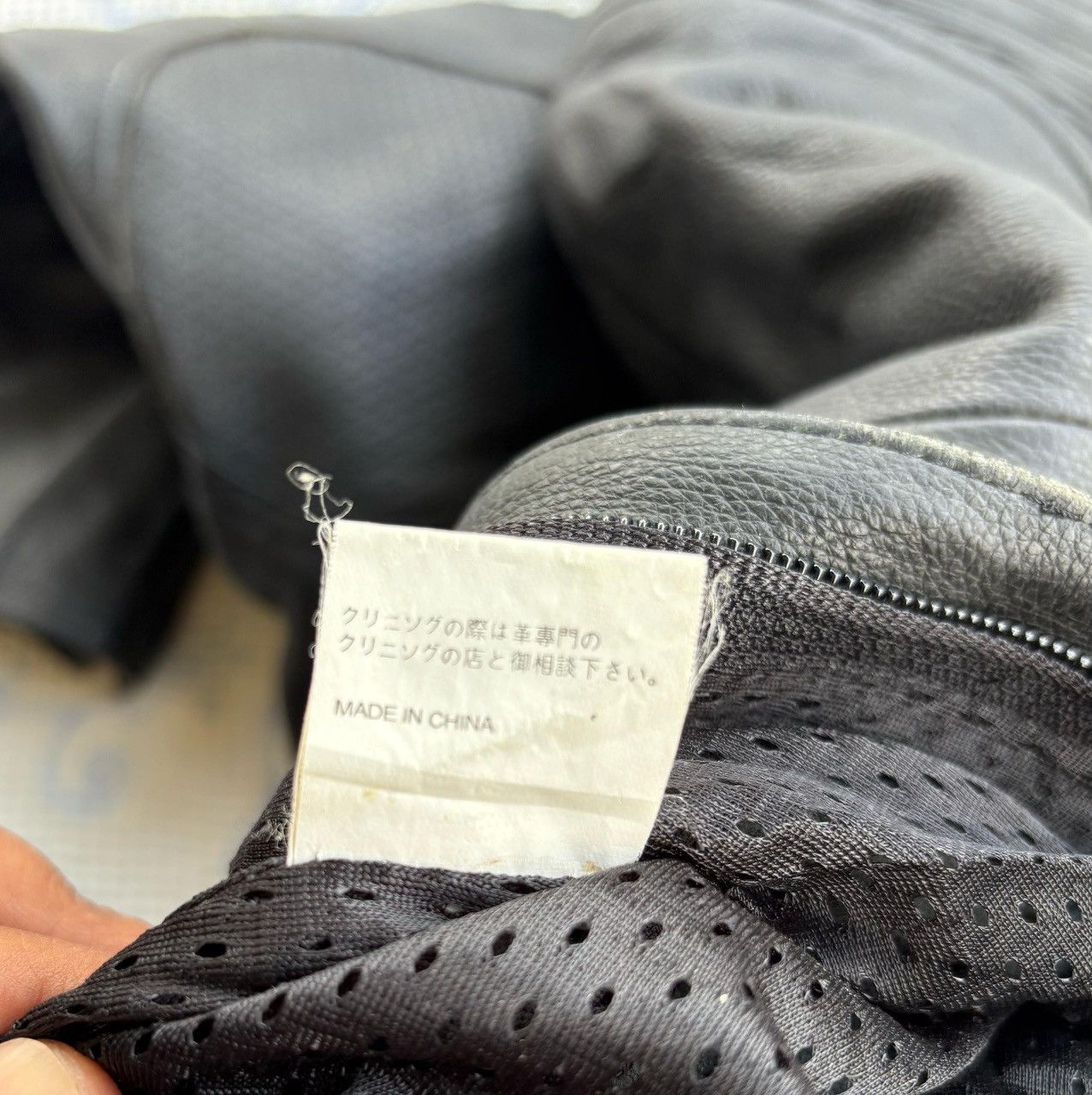 Leather × Vintage Rookie Leather Pant Biker Pant Design kadoya stlye Size US 29 - 19 Thumbnail