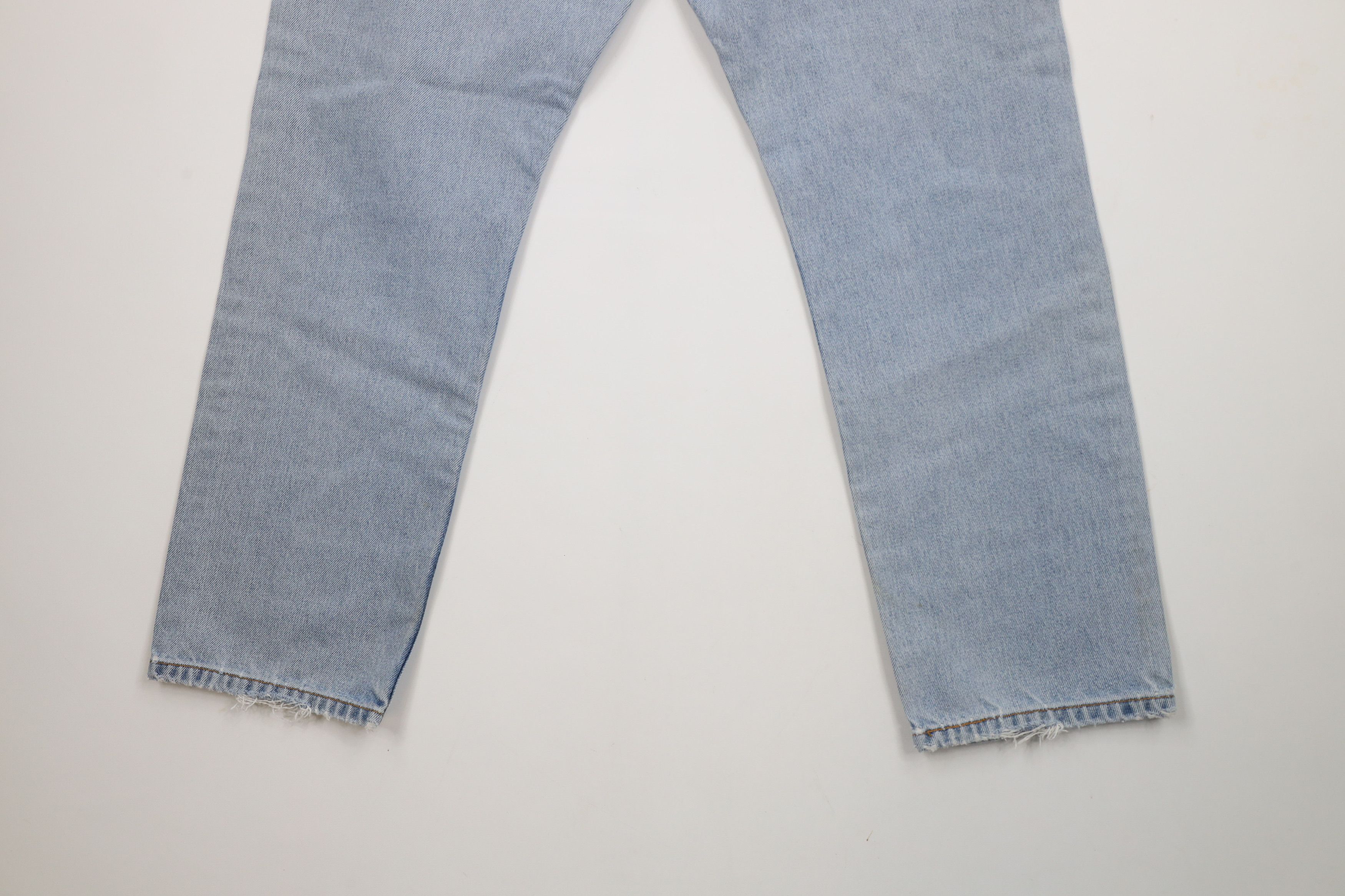 Levi's × Vintage Vintage Y2K 2003 Levis 505 Regular Fit Denim Jeans Blue Size US 32 / EU 48 - 14 Thumbnail