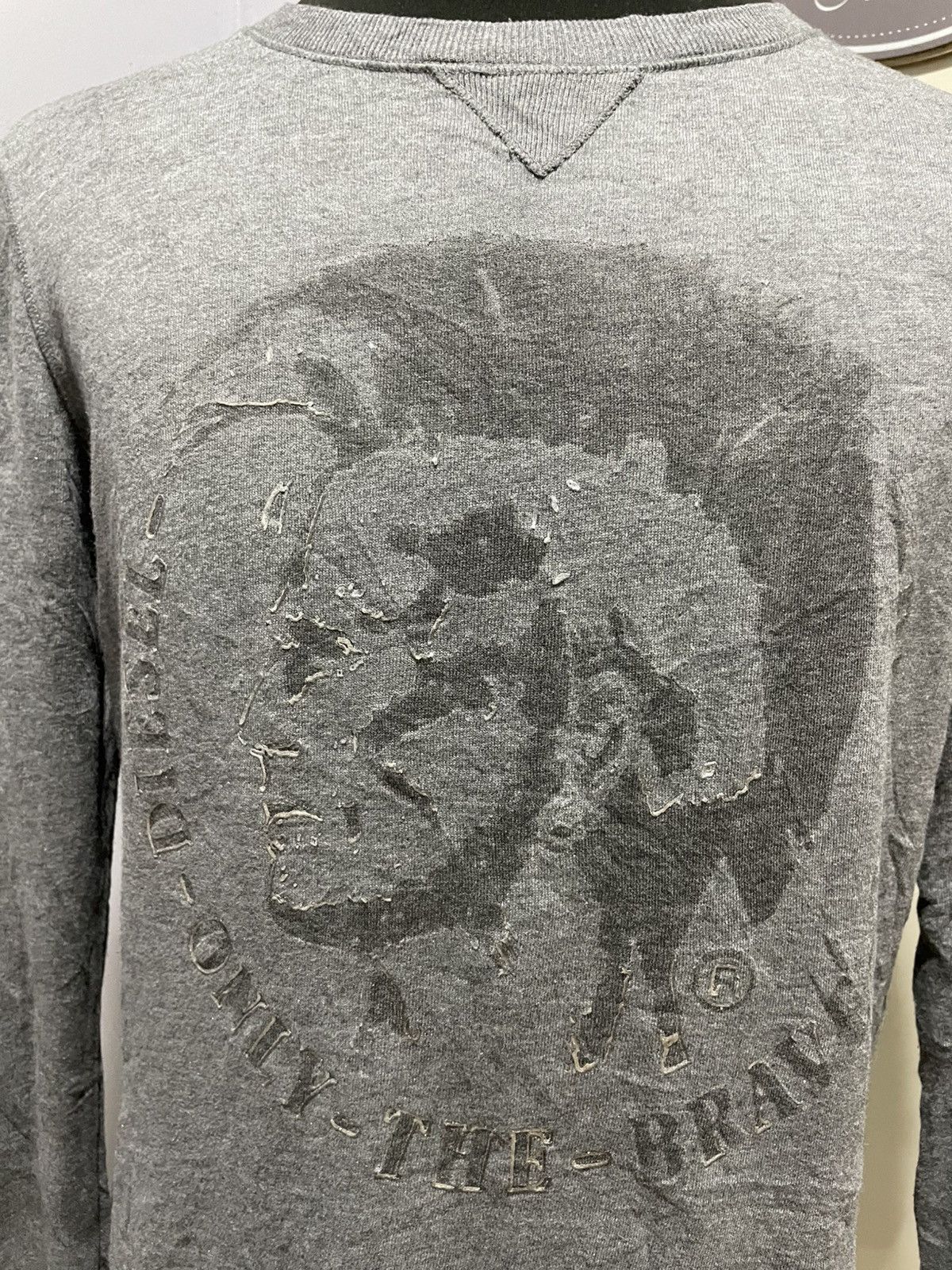 Designer Diesel Only The Brave Mohawk Sweatshirts Size US M / EU 48-50 / 2 - 11 Thumbnail