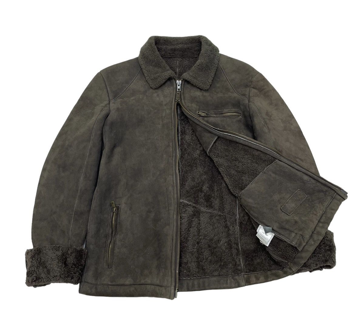Genuine Suede Leather Jacket